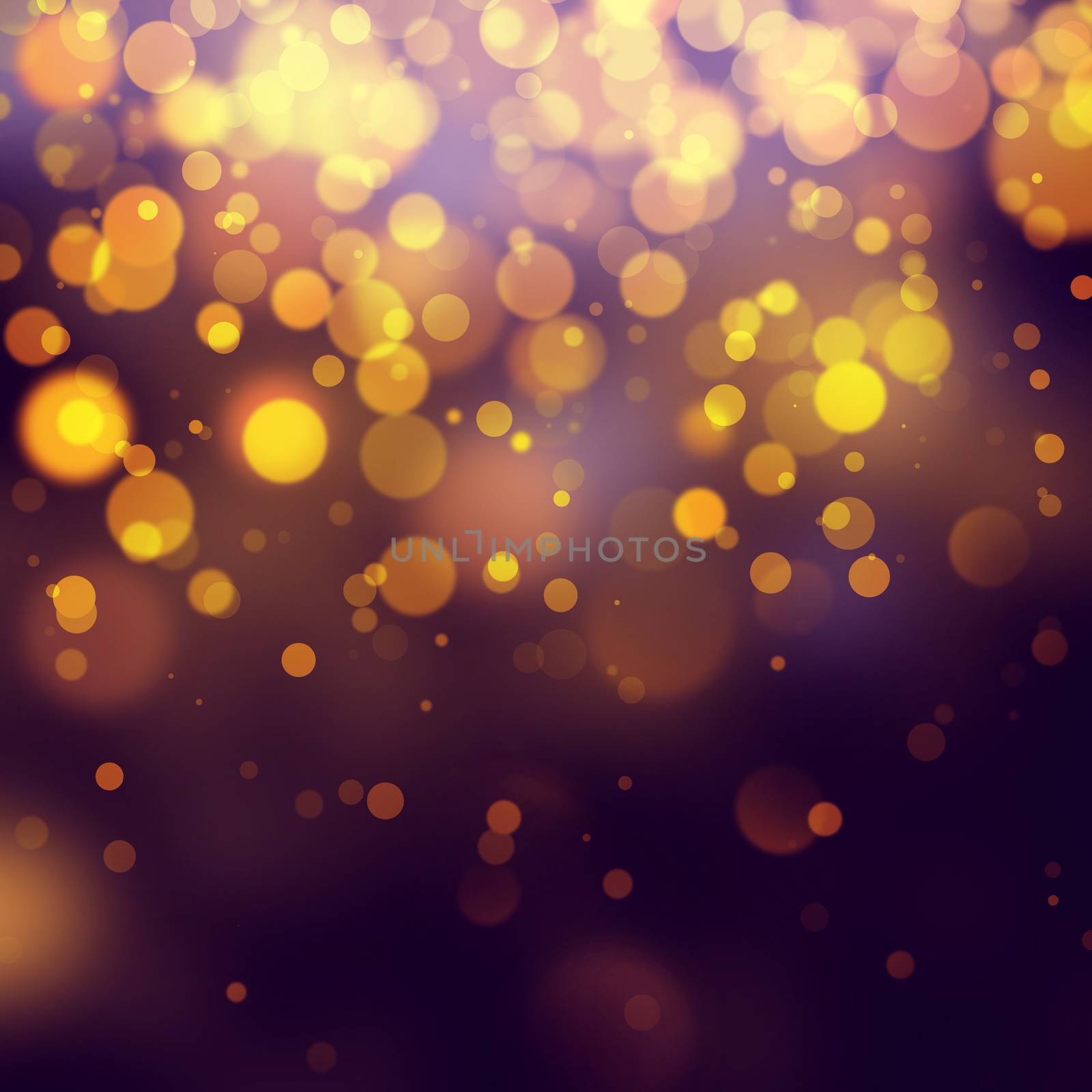 gold Festive Christmas background,bokeh abstract. by kaisorn