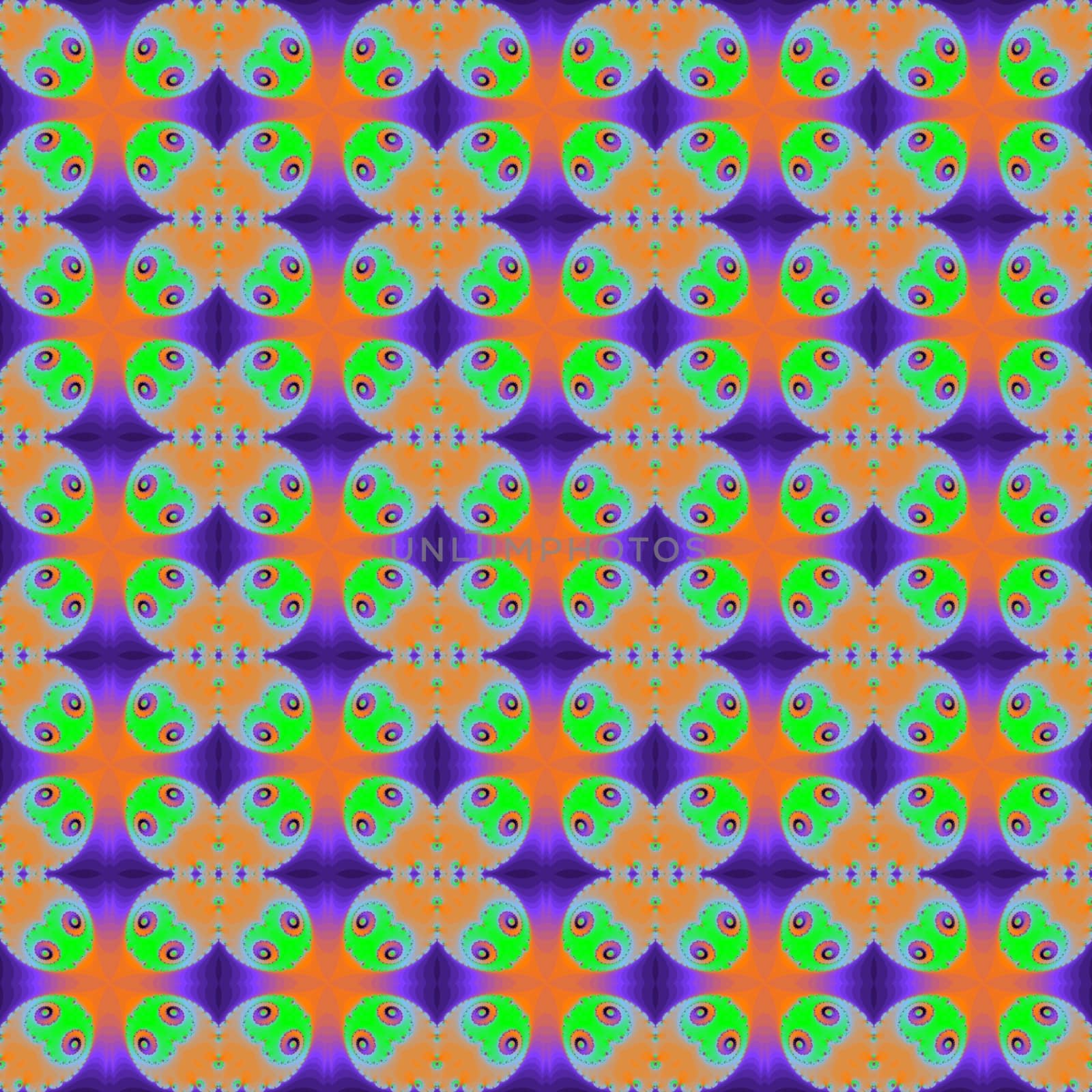 Digital computer graphic - seamless decorative ornament for design.