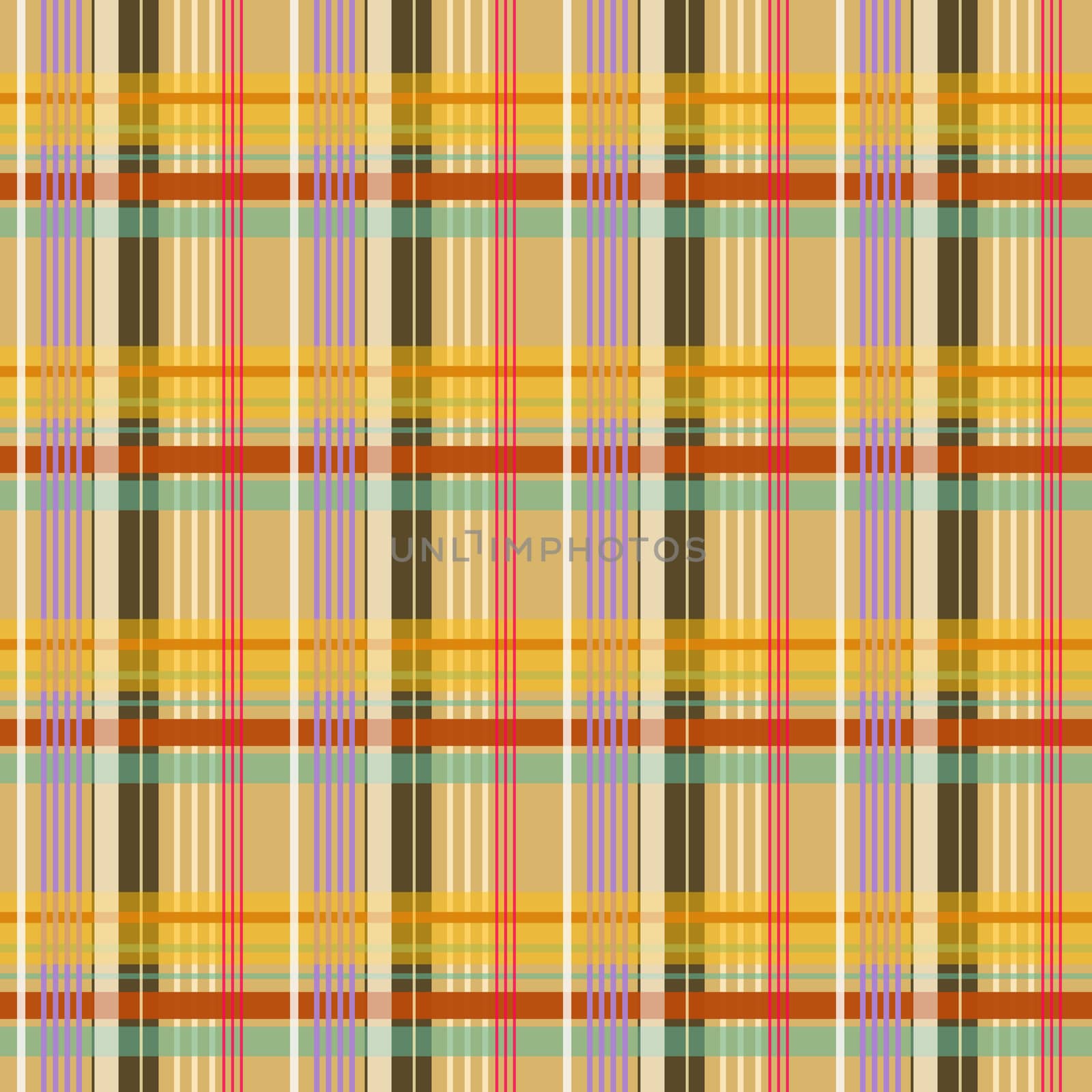 plaid brown, purple, red and beige, seamless tileable digital graphic