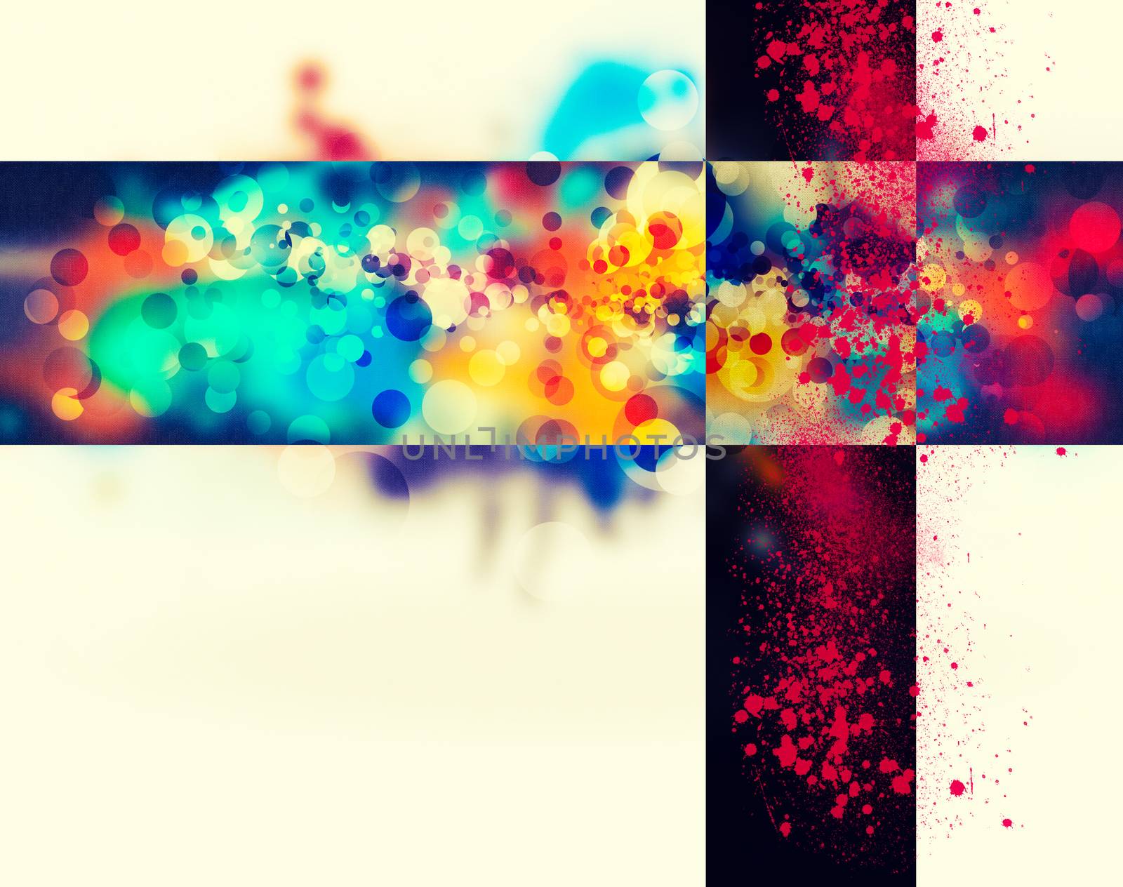 Modern colorful abstract background with space for your text.