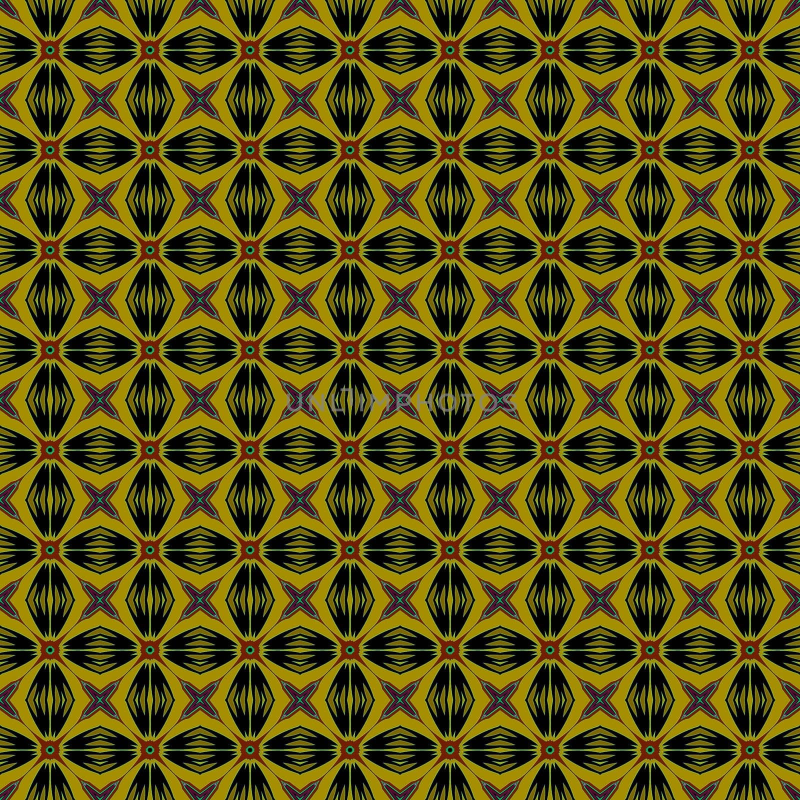 Digital computer graphic - seamless decorative ornament for design.