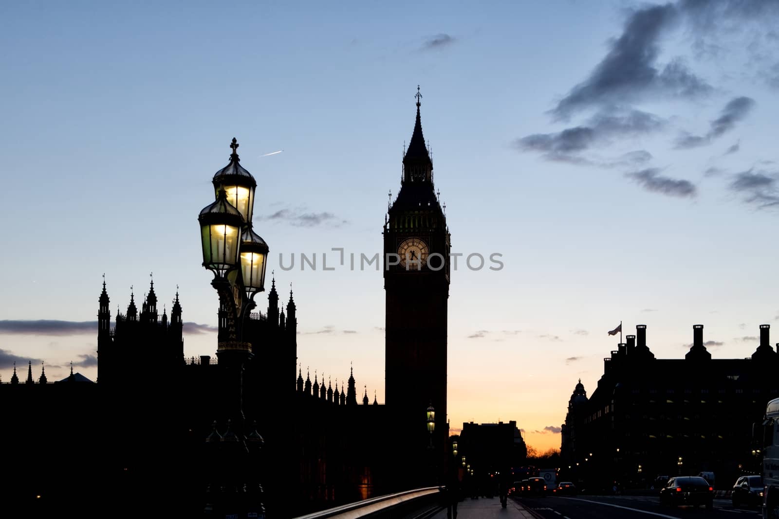 Clock tower Big Ben, London by mitakag