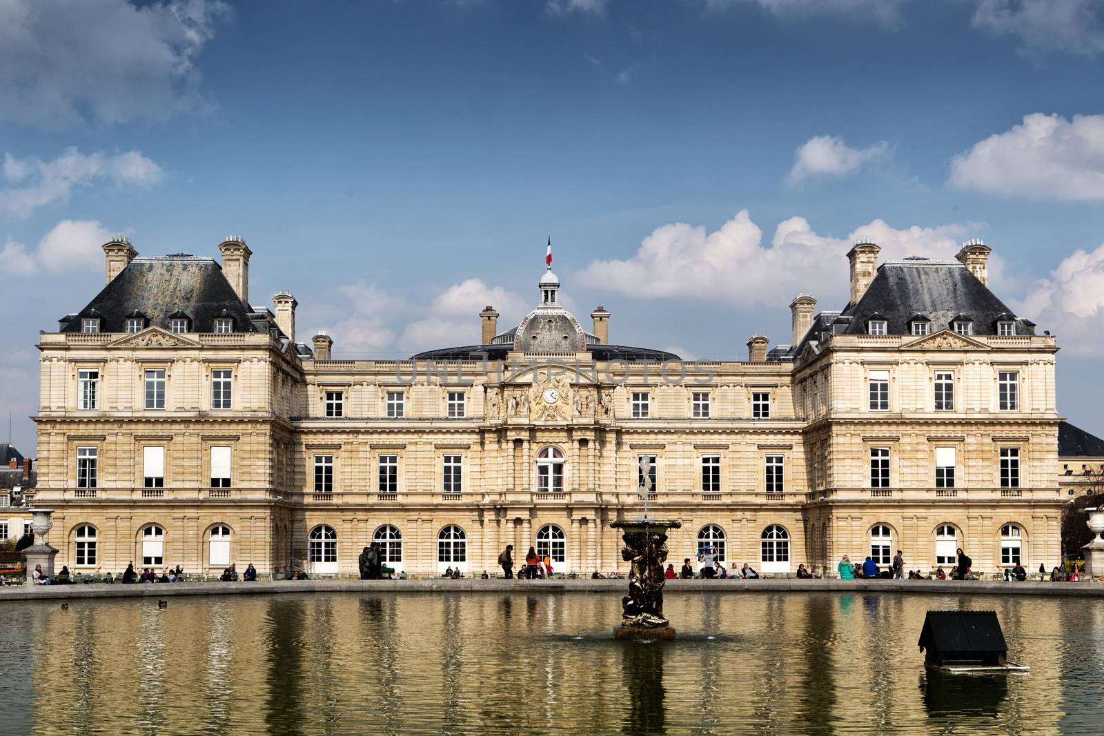 Luxemburg Palace in Paris, France by mitakag