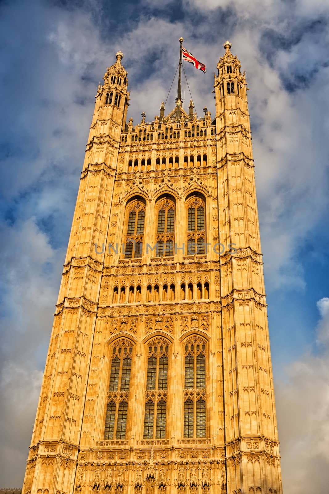 Victoria Tower in London, United Kingdom by mitakag