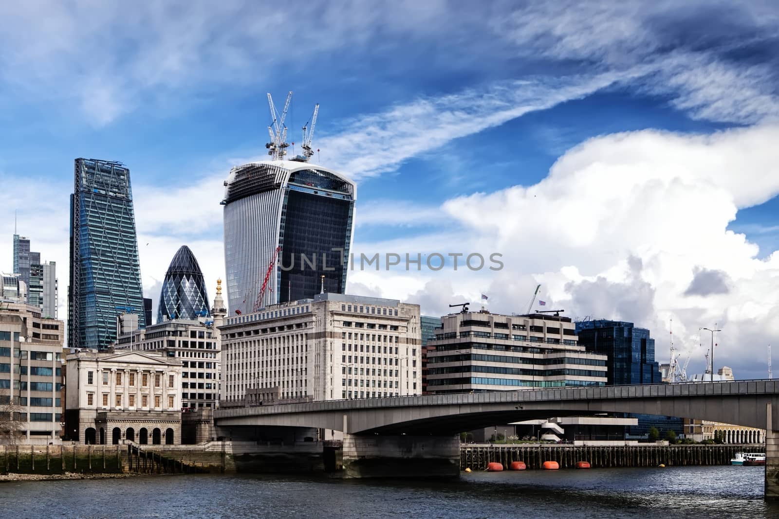 The City is a tiny part of the metropolis of the London region. It holds city status in its own right and is also a separate ceremonial county.