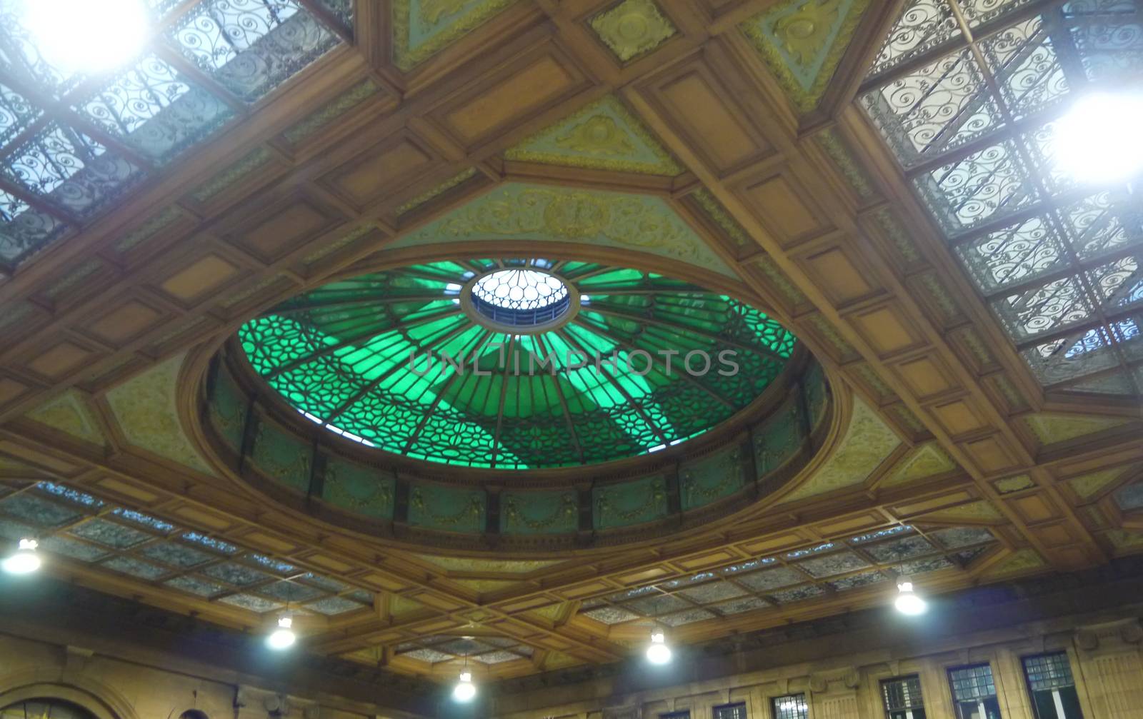 Train Station in Edinburgh, Historic indore interior