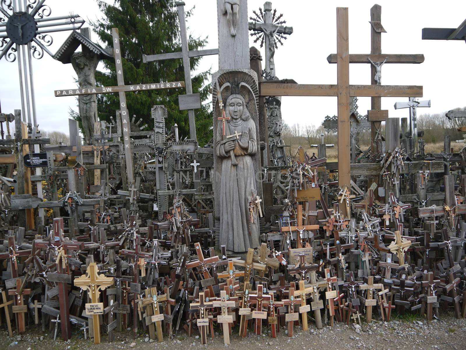 Hill of Crosses, Lithuania, religious monument in the europe
