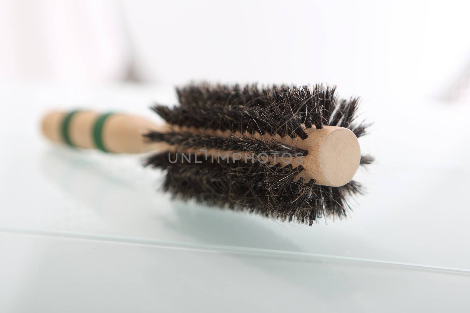 Round brush for styling hair. by robert_przybysz