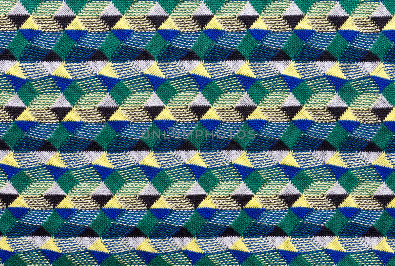 Style Seamless Color Knitted Ornament Pattern