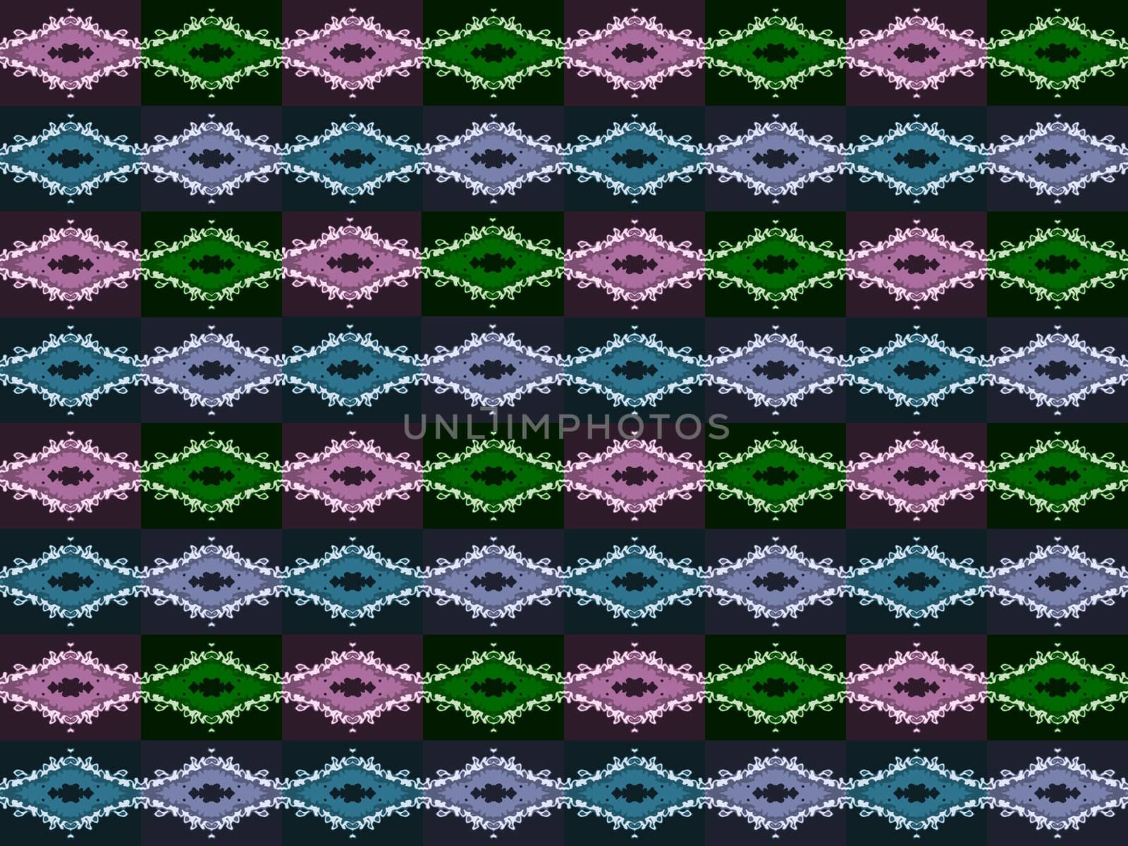 Digital computer graphic - textural seamless ornament for design.