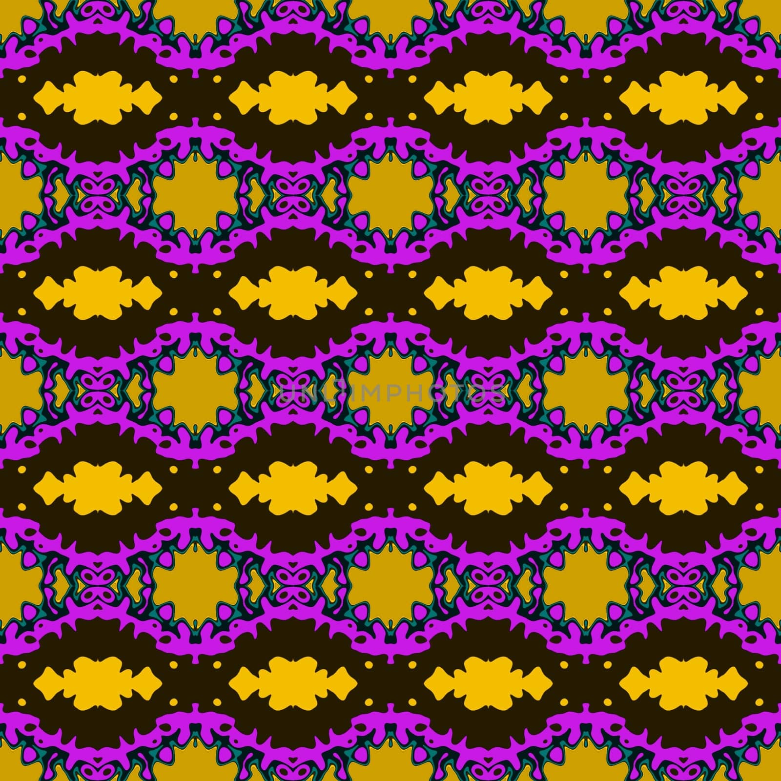 Digital computer graphic - textural seamless ornament for design.