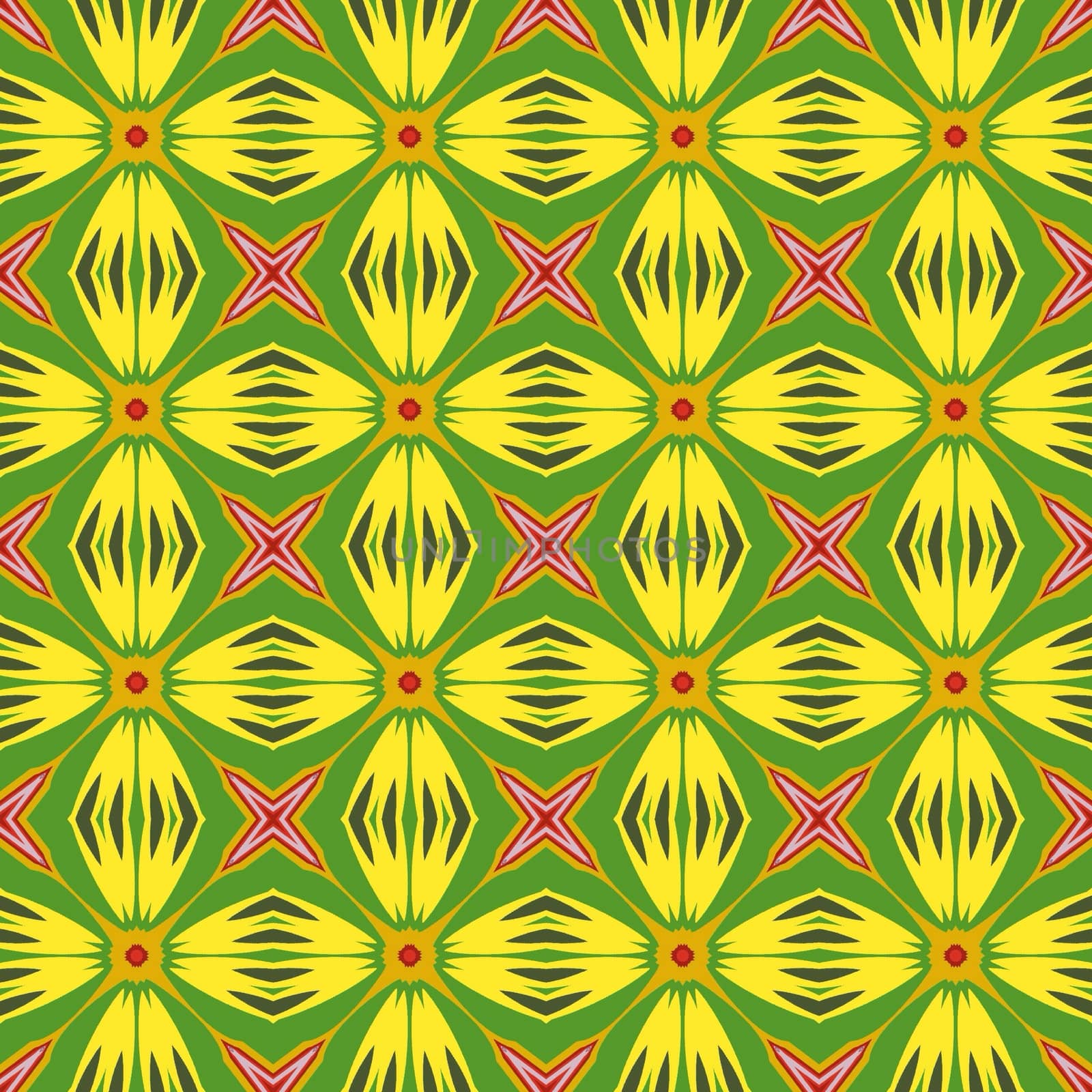 Digital computer graphic - decorative seamless ornament for design.