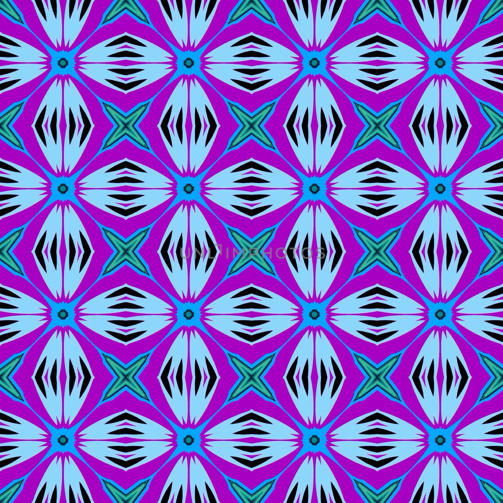 Digital computer graphic - decorative seamless ornament for design.