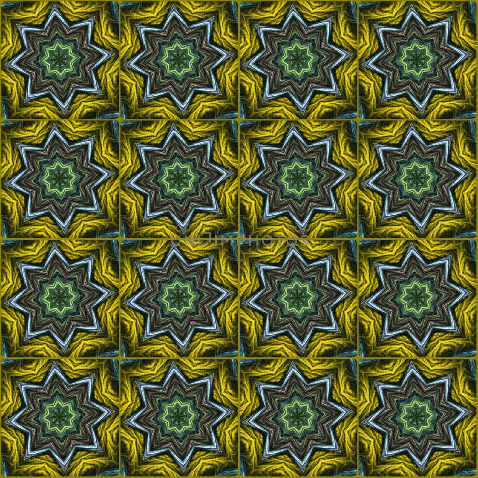 Digital computer graphic - seamless decorative ornament  with a stars for design.