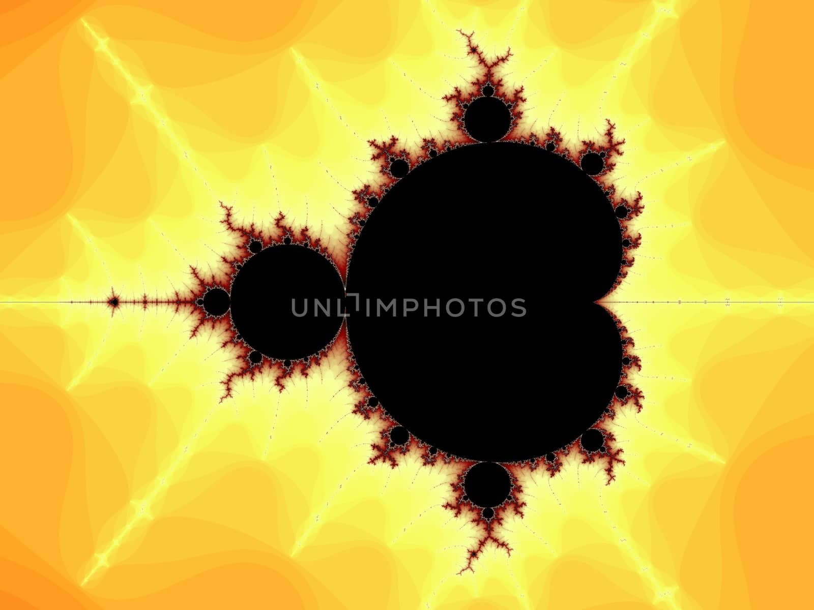 Digital computer graphic - rendering. Decorative fractal background for design.