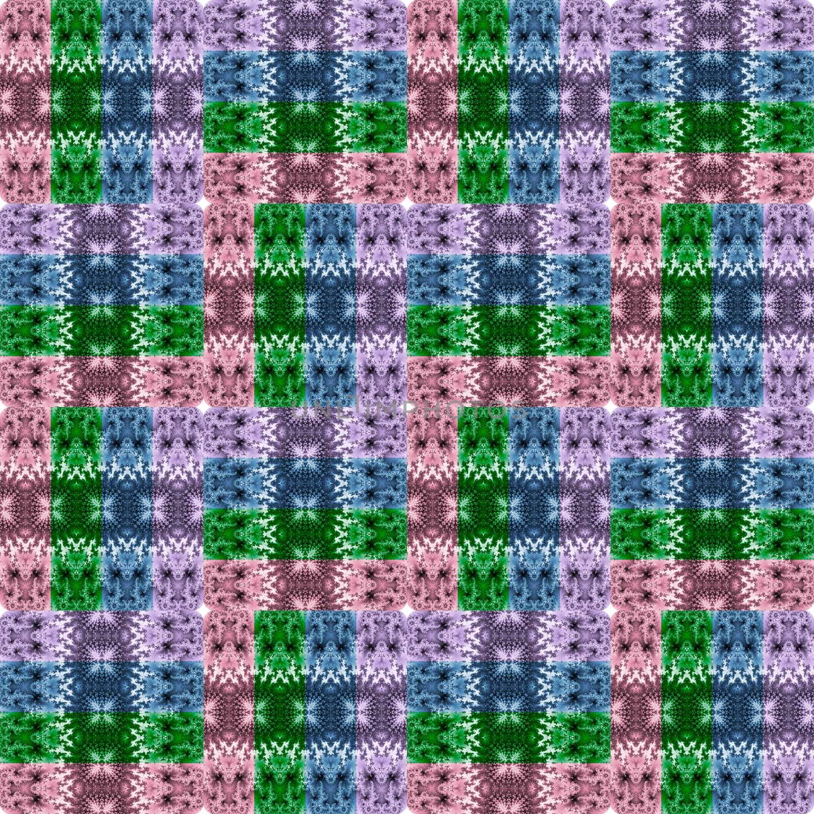 Digital computer graphic - decorative seamless ornament for design.