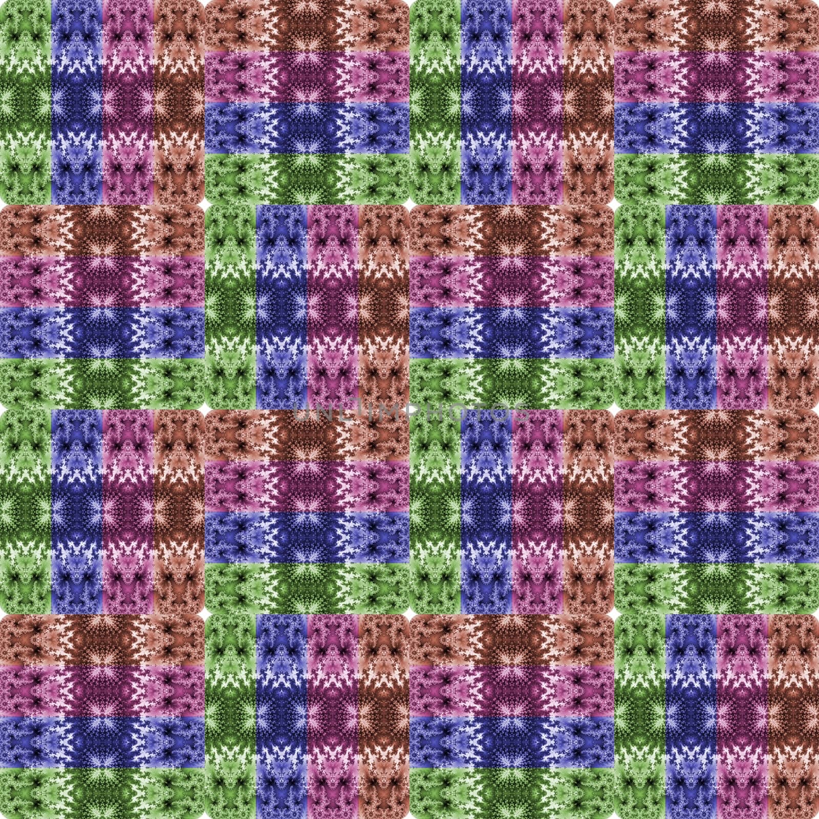 Digital computer graphic - decorative seamless ornament for design.