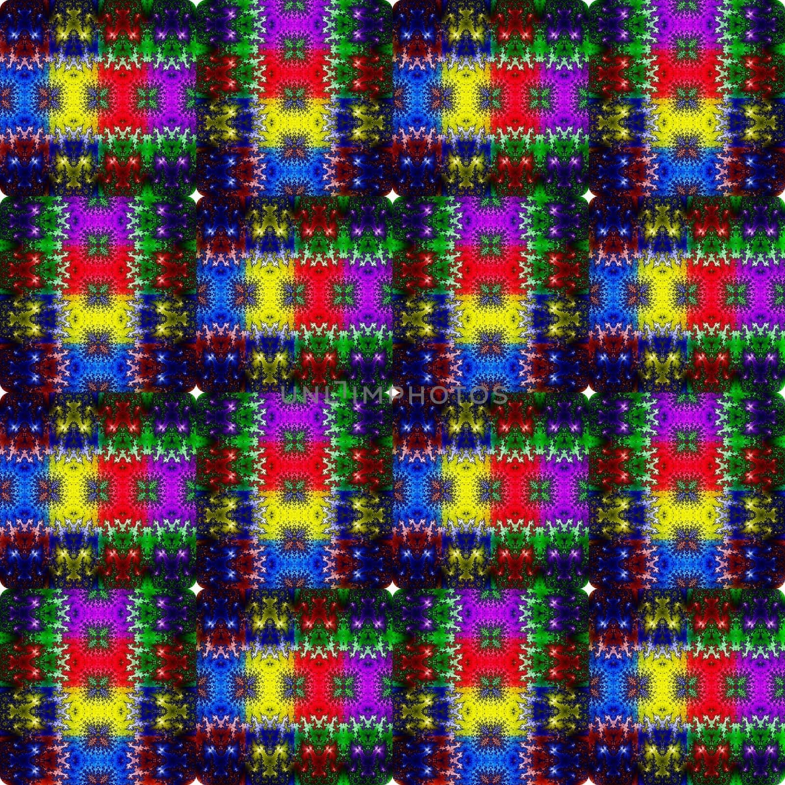 Digital computer graphic - decorative seamless ornament for design.