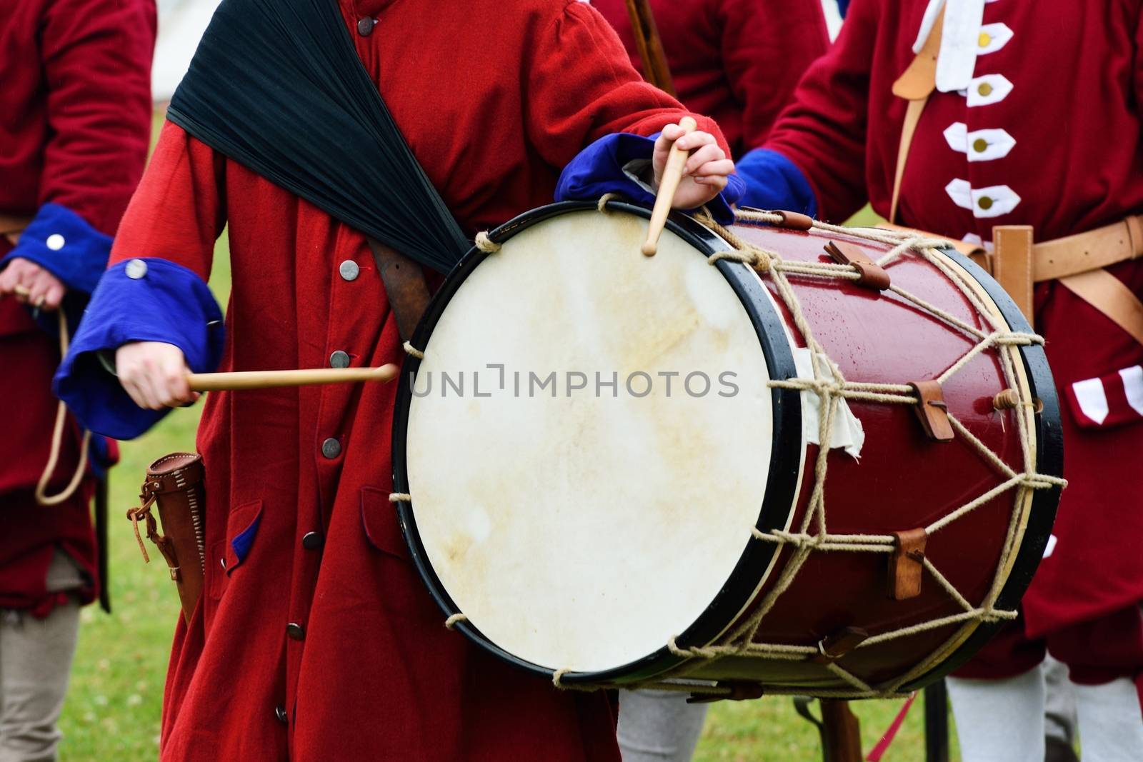 Outdoor drum in recreation  