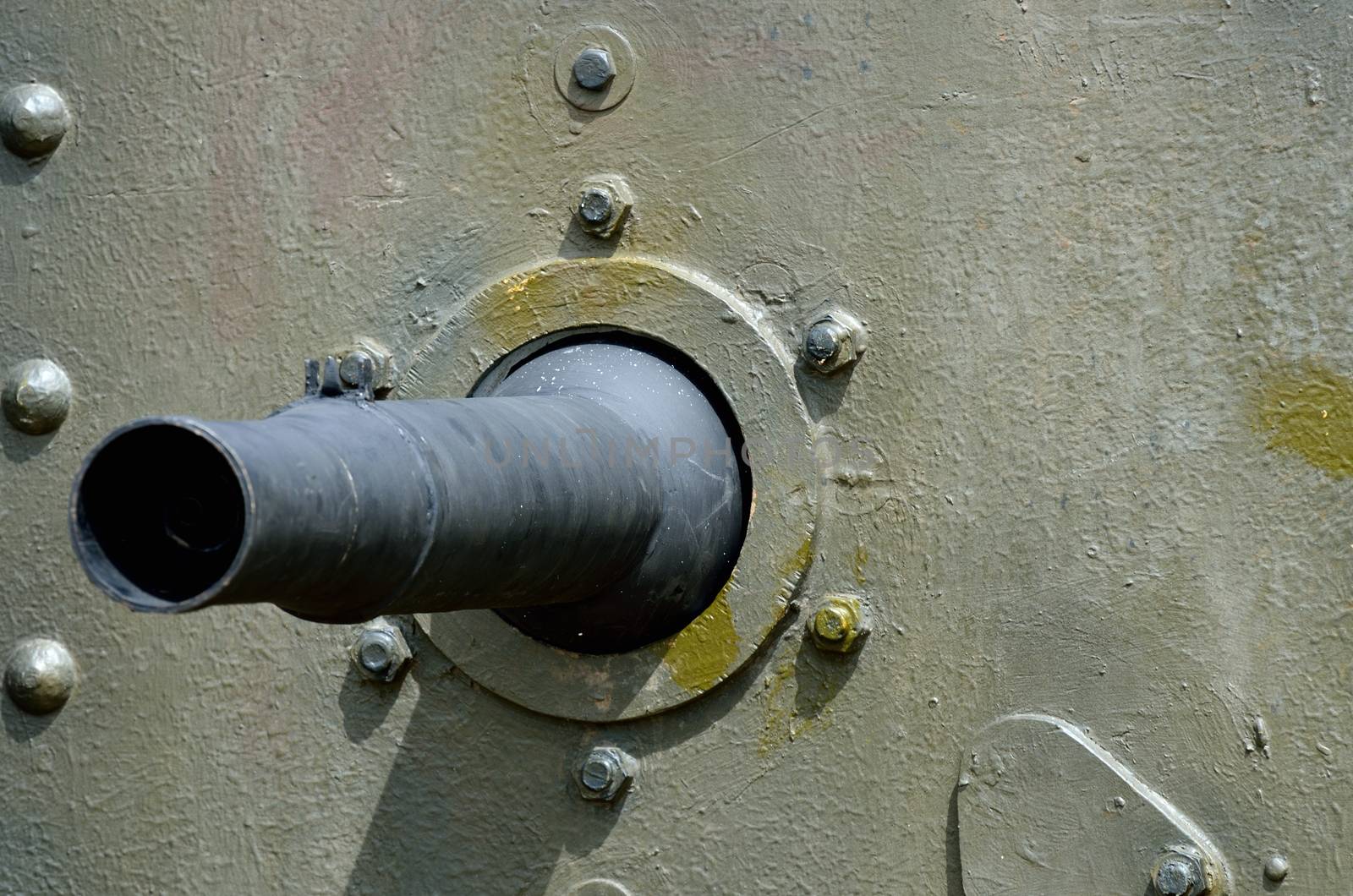 first world war tank gun detail by pauws99