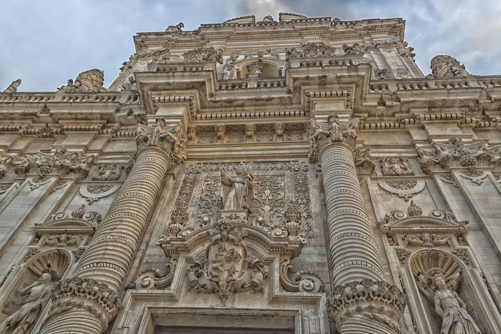 Church of St. John The Baptist in Lecce in the old town of Lecce in the southern Italy (17th century)