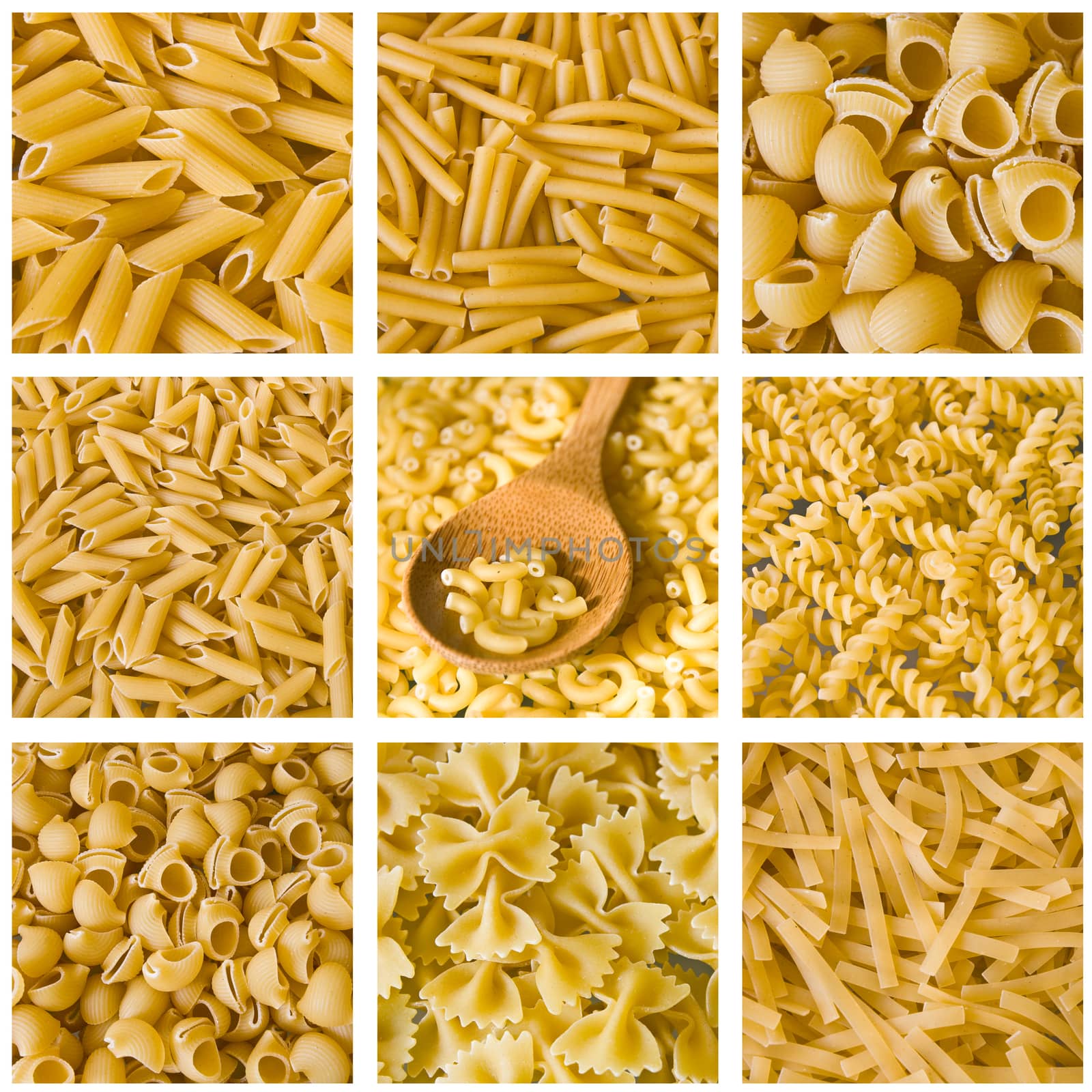 pasta collage by NeydtStock