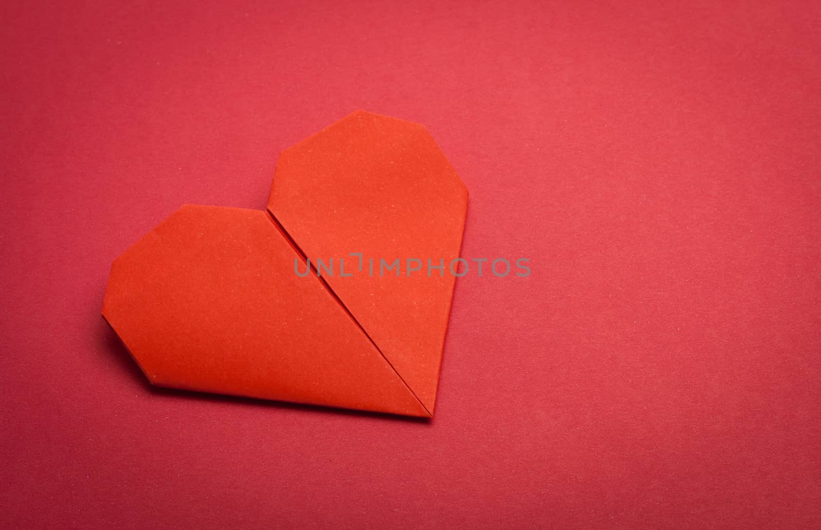 origami paper heart by furo_felix