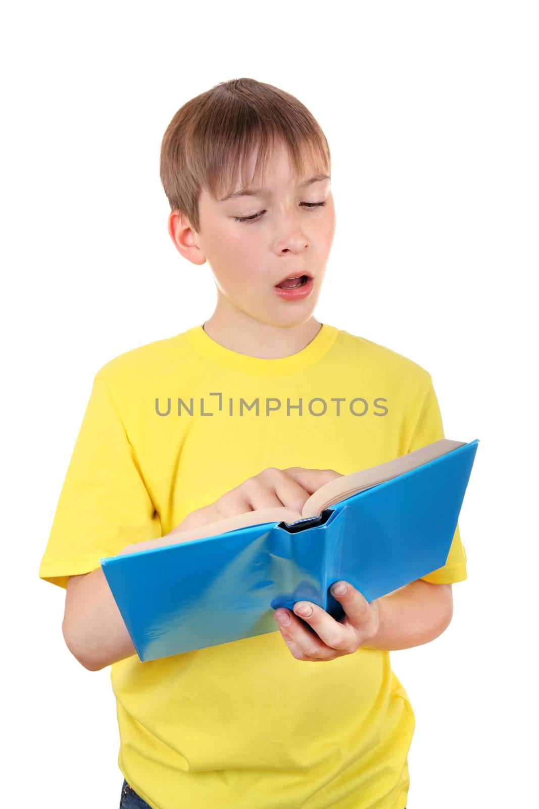 Kid with the Book by sabphoto