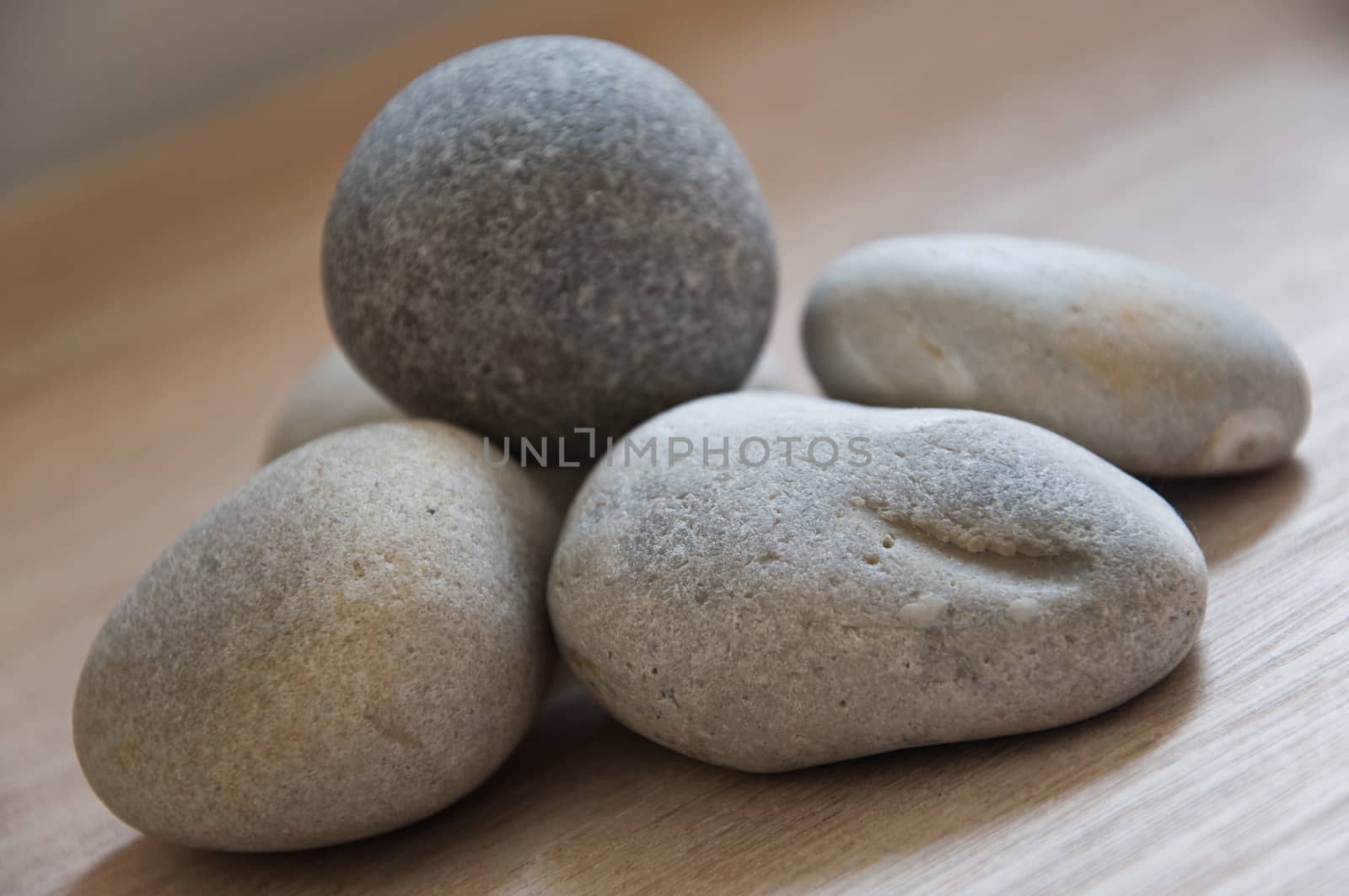 zen pebbles isolated background 