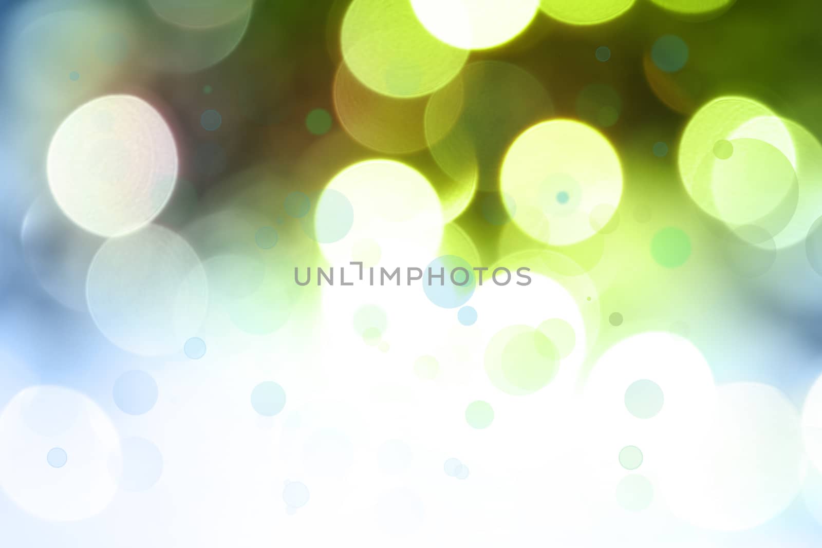 Bright circles of light abstract background 