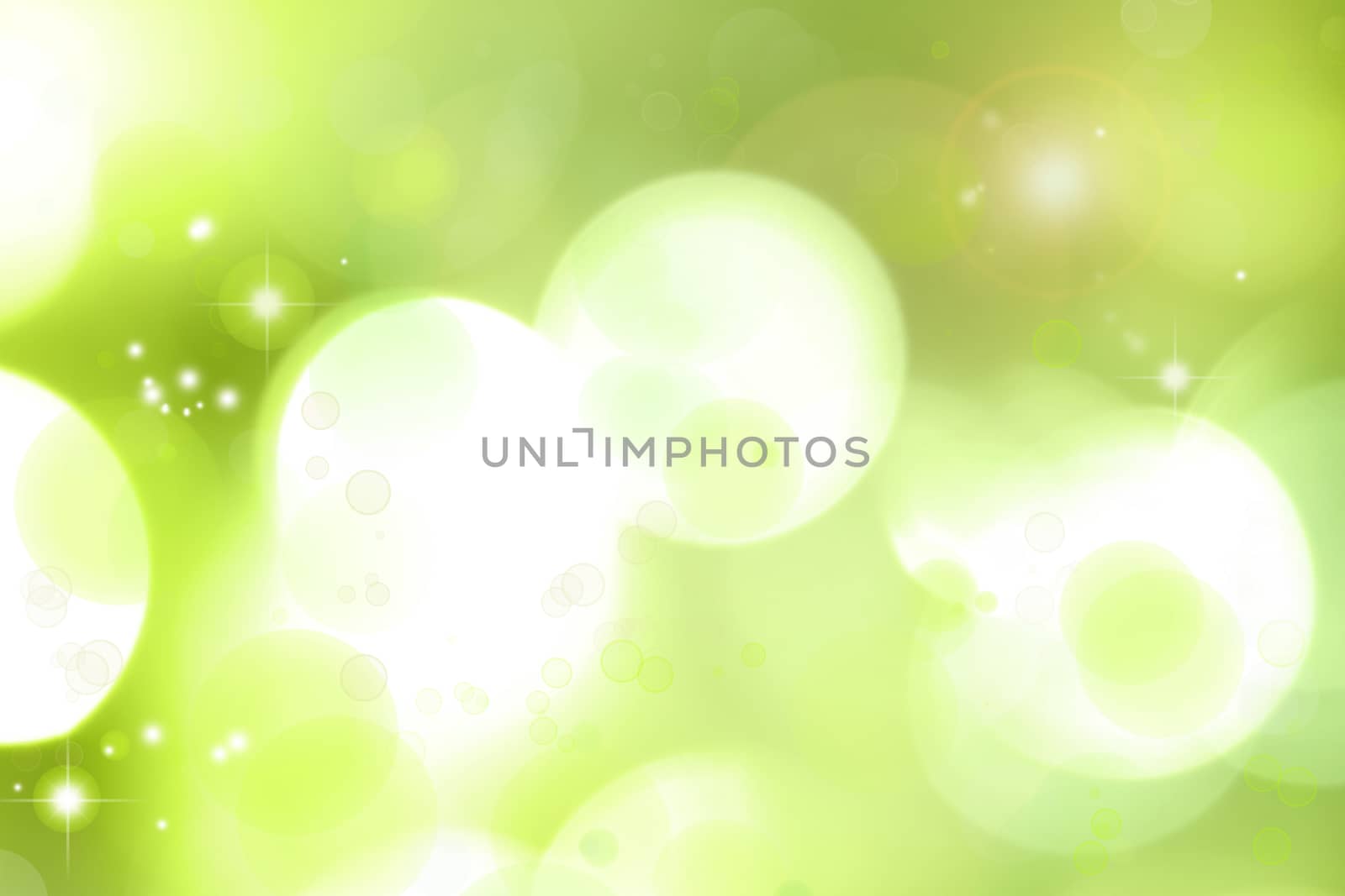 Bright circles of light abstract background 