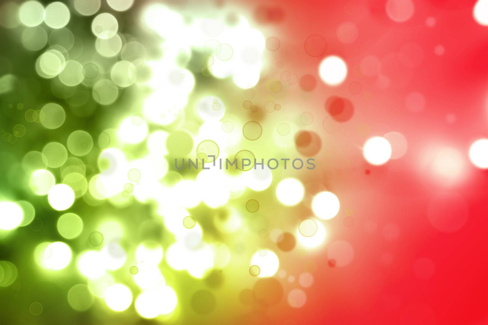 Bright circles of light abstract background 