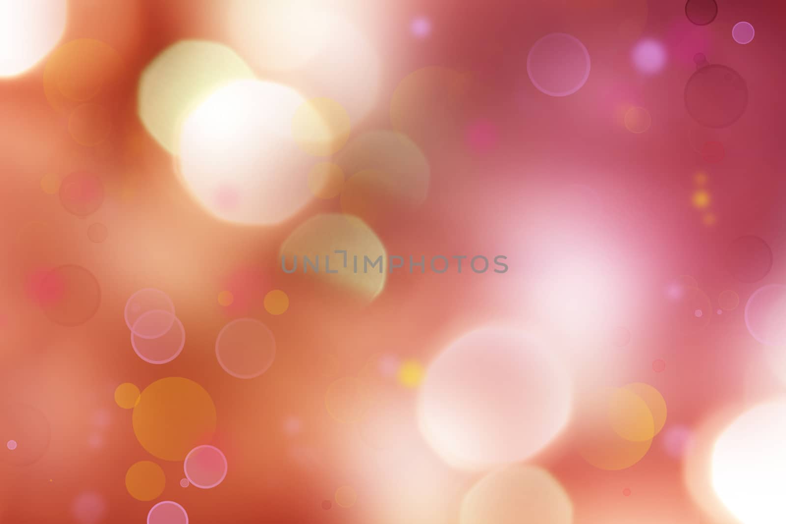 Bright circles of light abstract color background