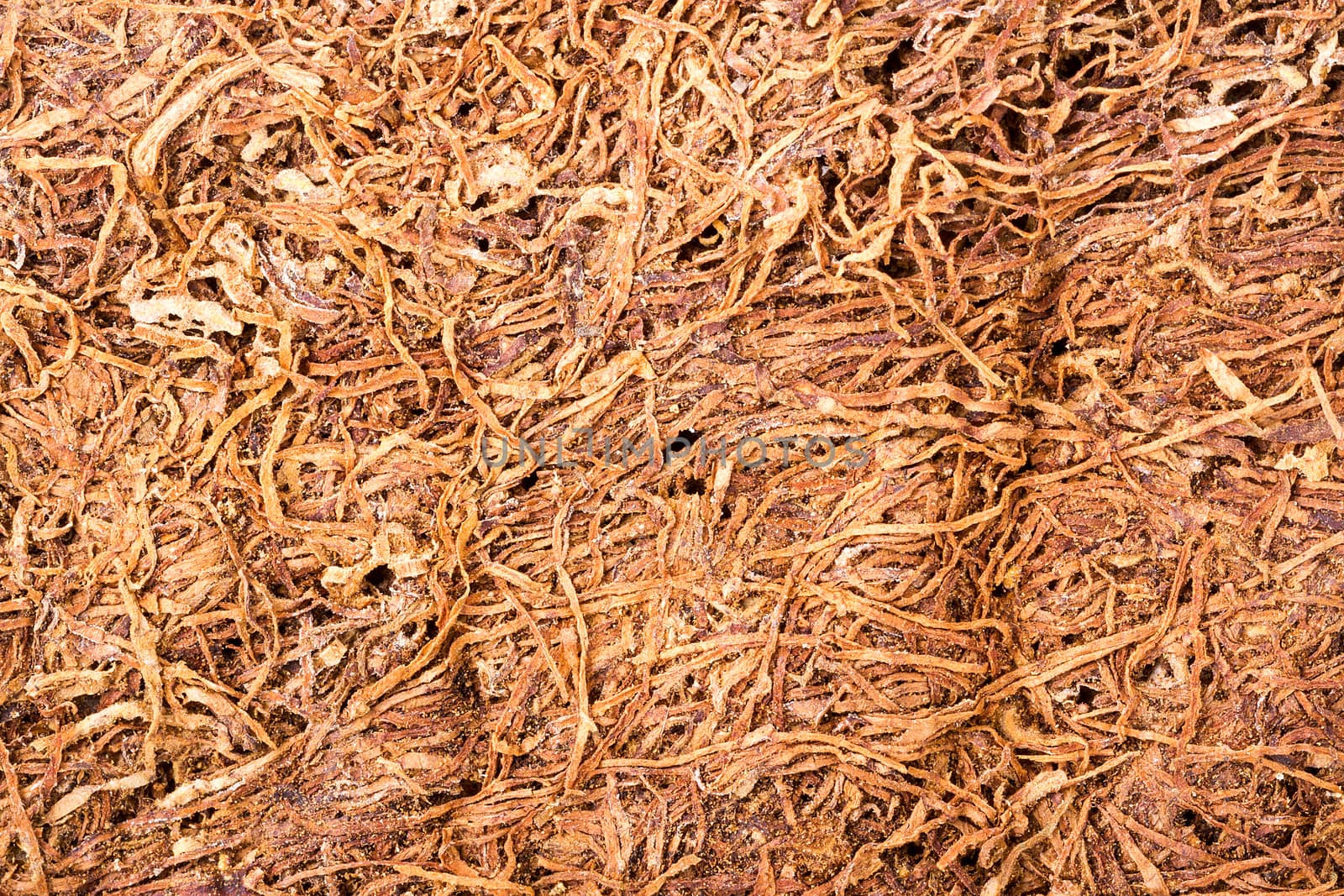 Closed up chewing tobacco texture