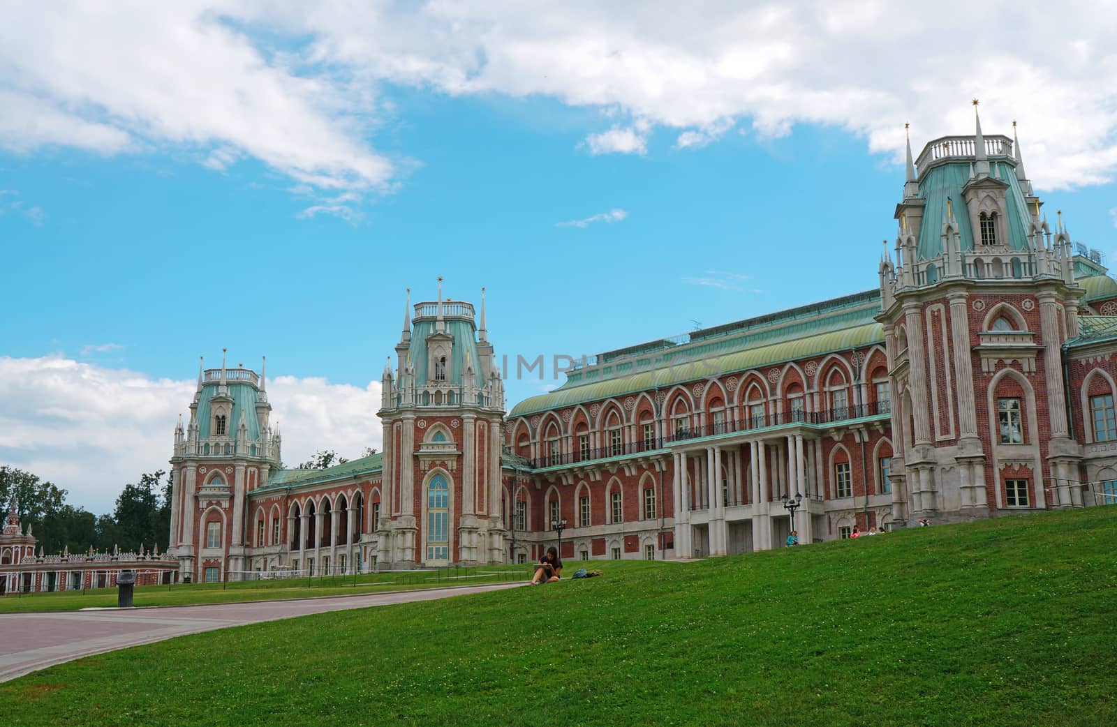 Palace of the Russian Empress Catherine II in Moscow