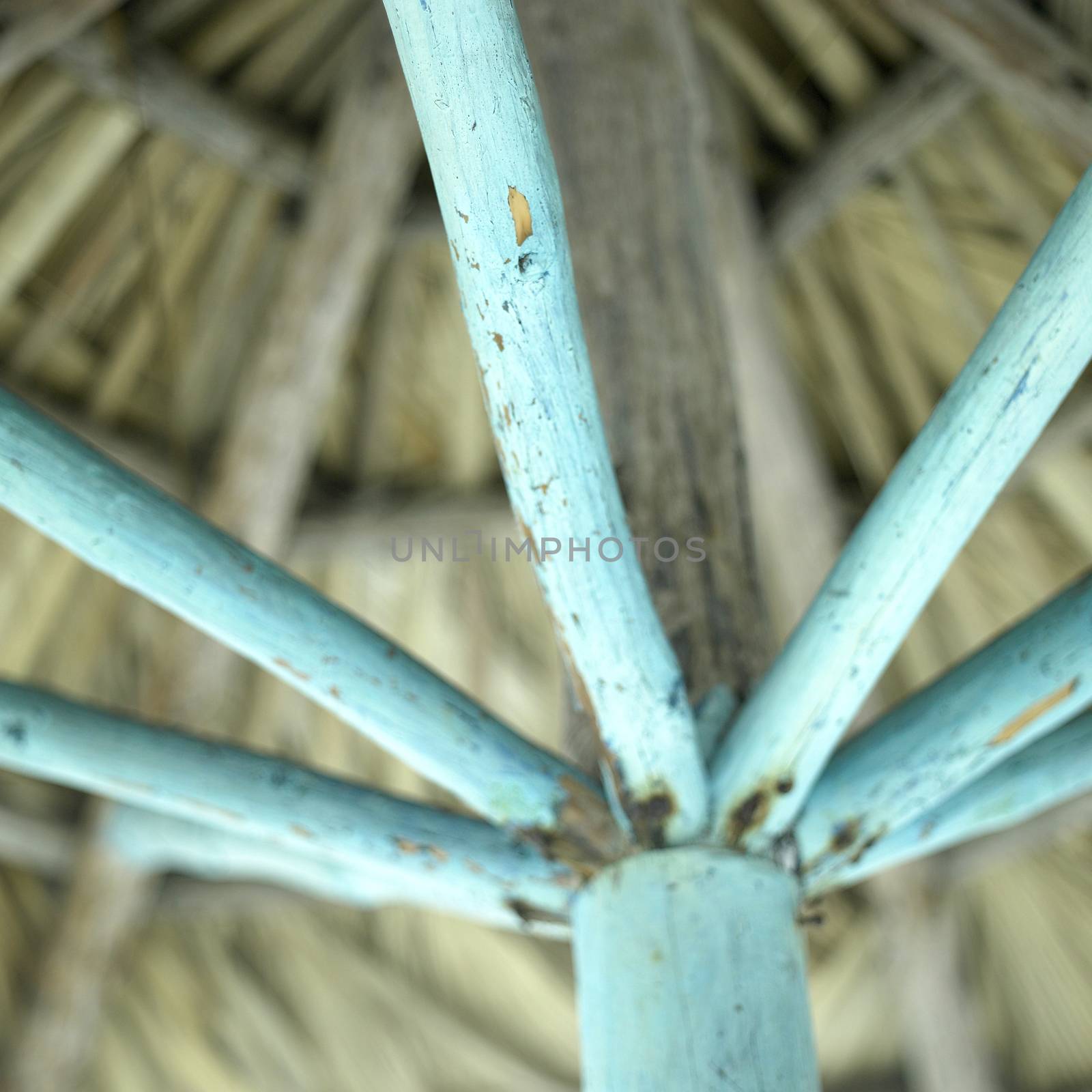 Being under a palapa