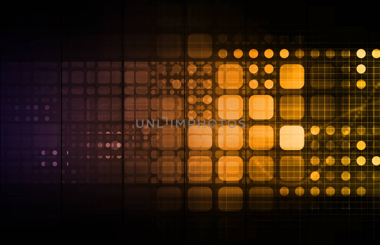 Business Technology Concept on Worldwide Report View