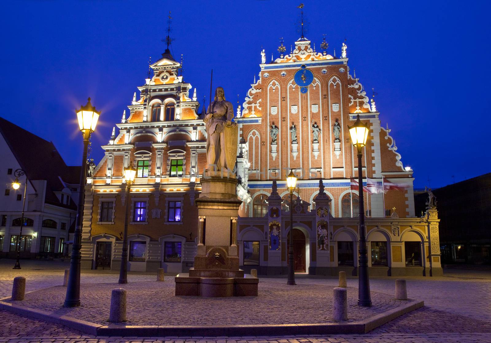 House of the Blackheads in Riga by chrisdorney