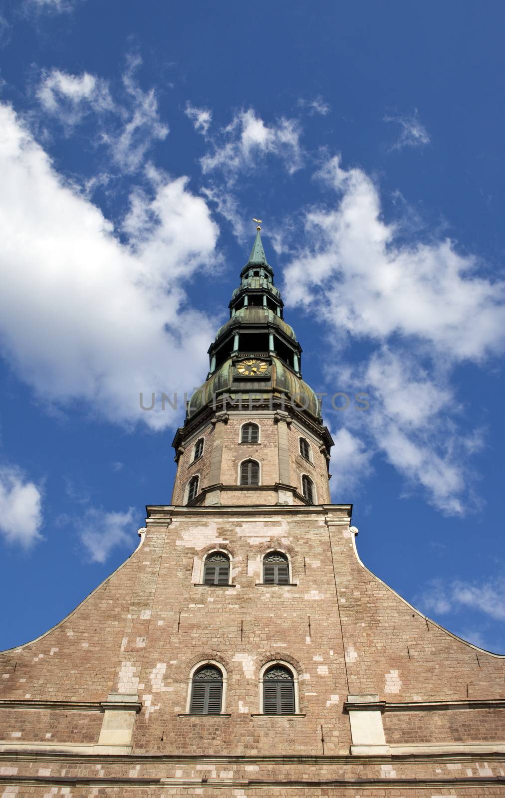 St. Peter's Church in Riga by chrisdorney