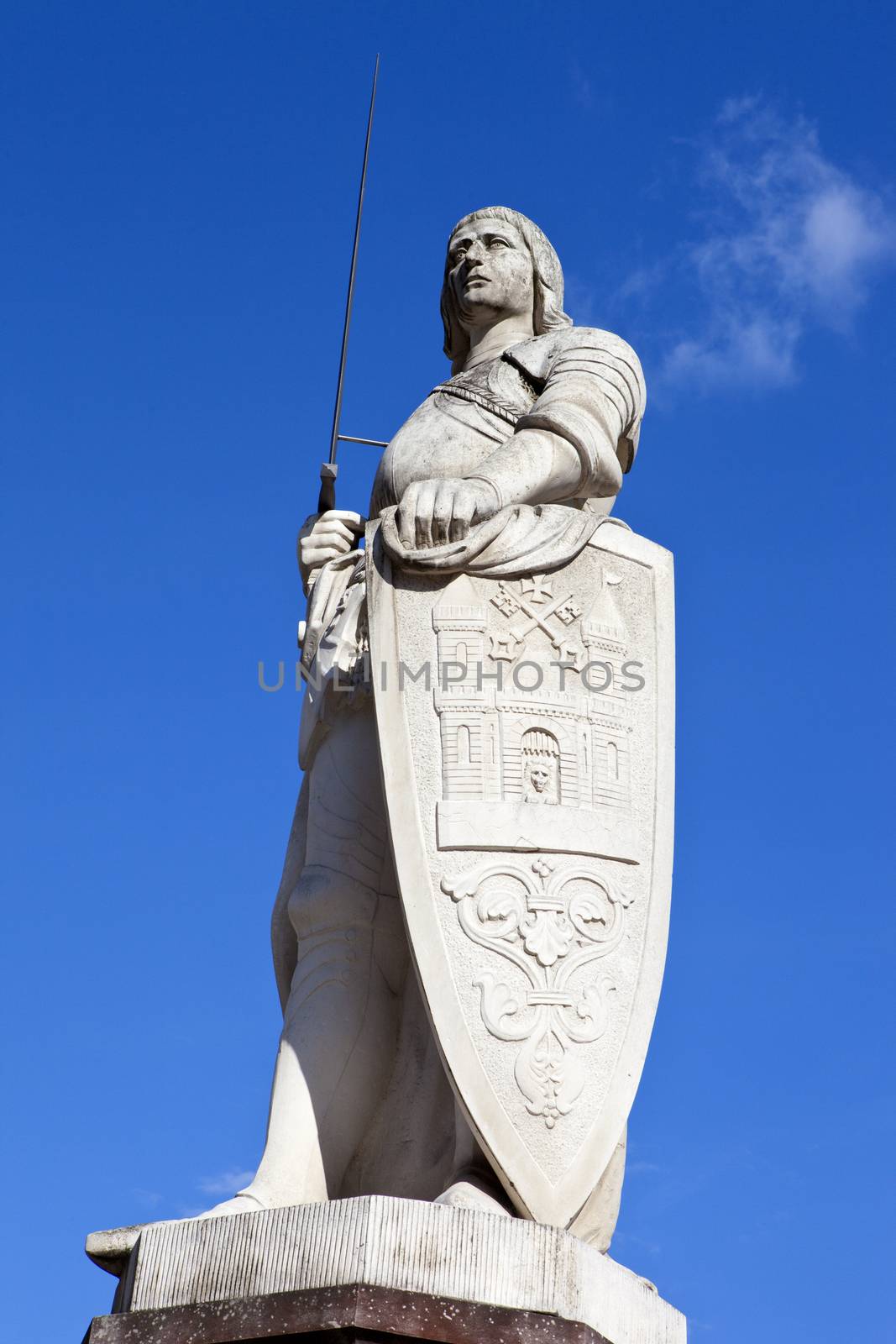 Statue of Saint Roland in Riga, Latvia.