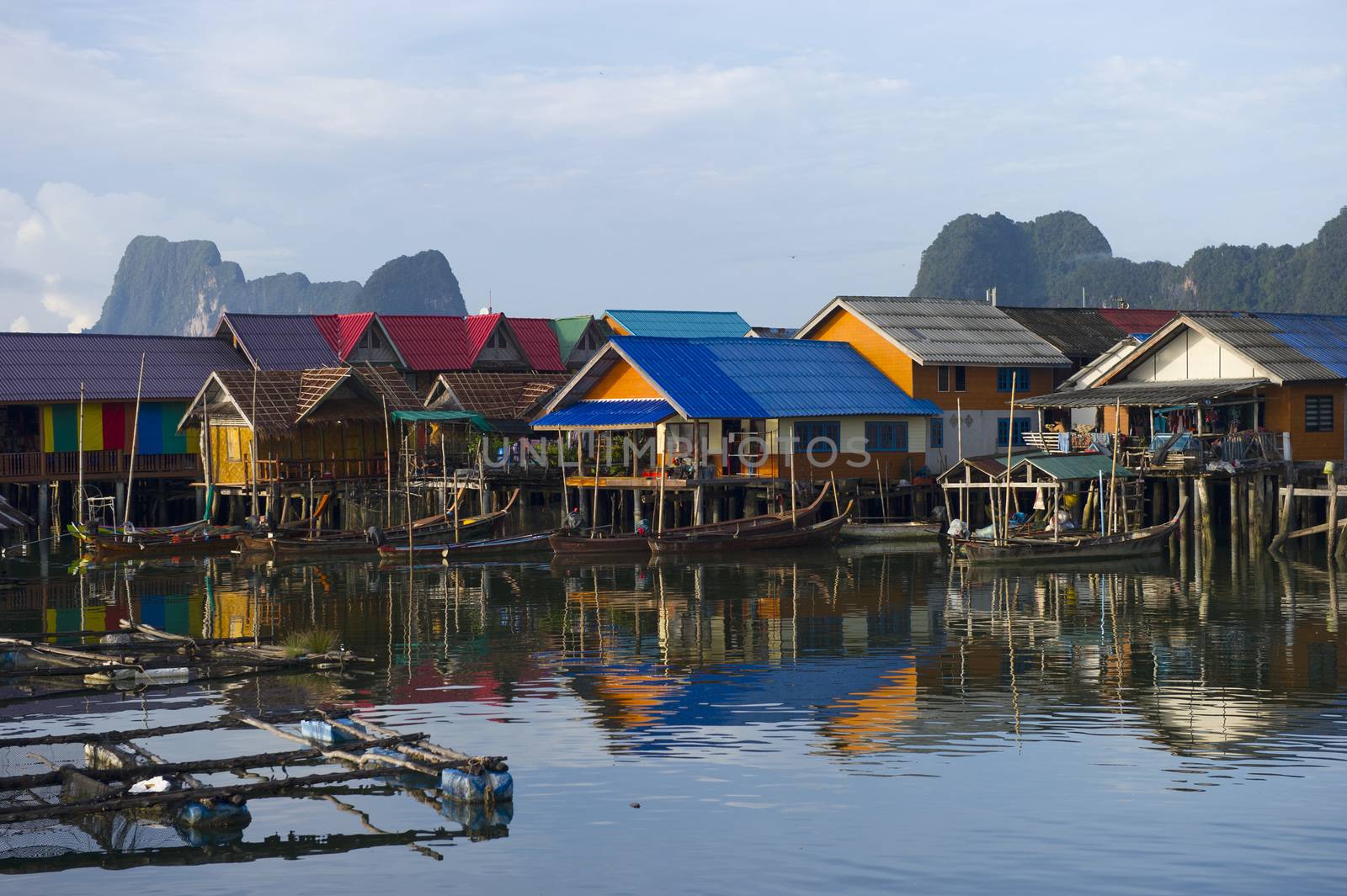 Panyee Island in Phang Nga Province, Thailand by think4photop