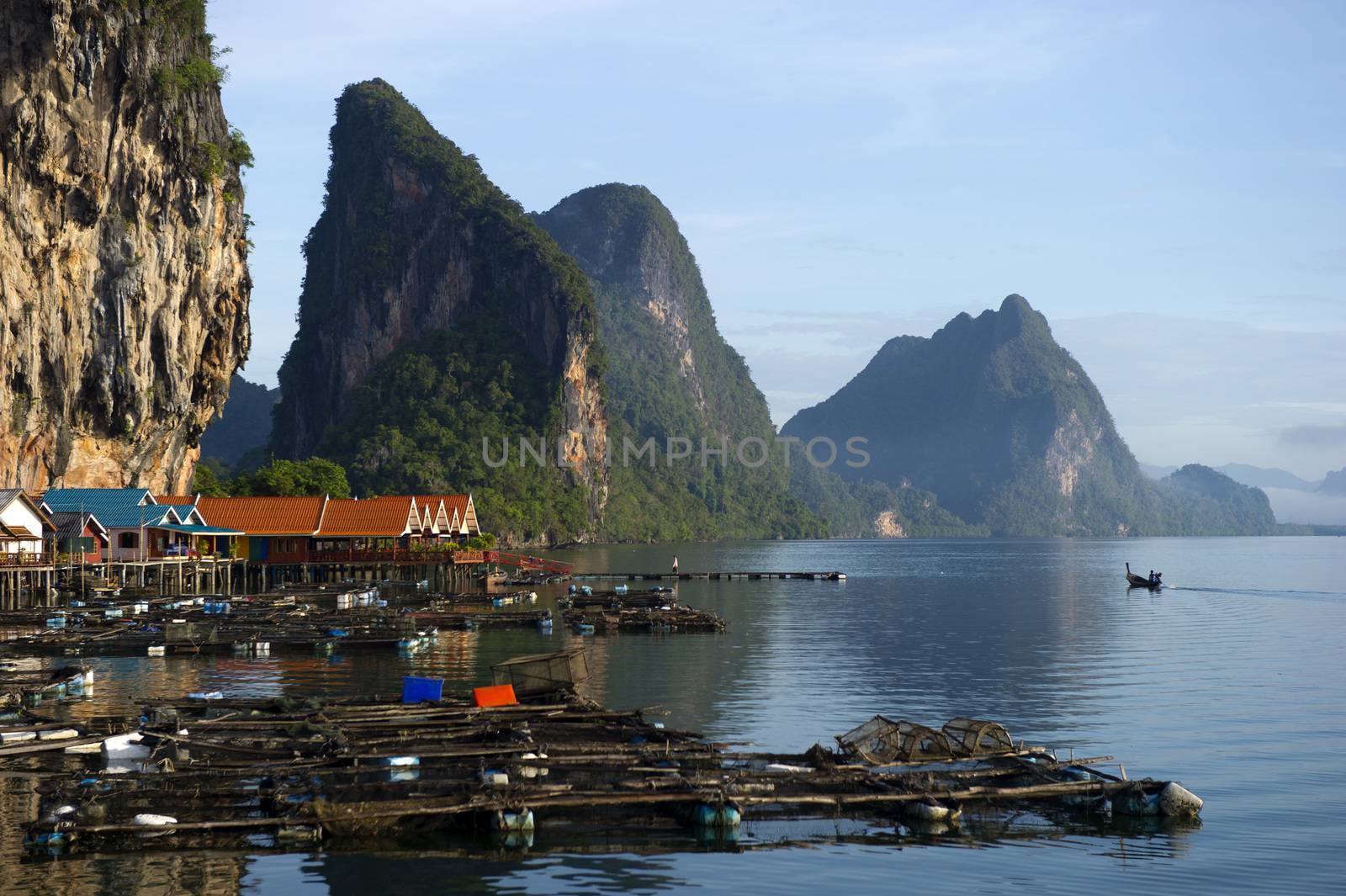 Panyee Island in Phang Nga Province, Thailand