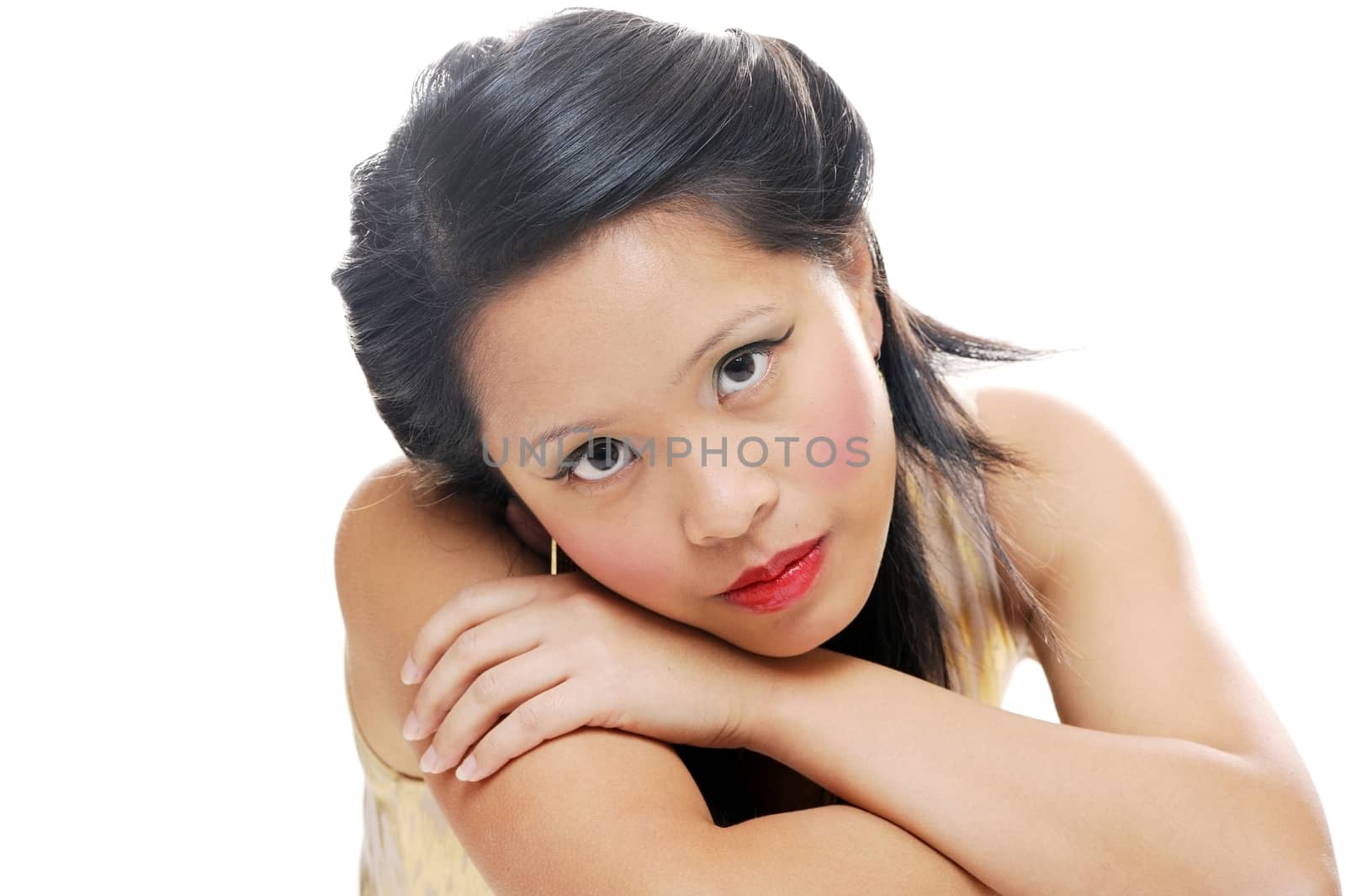 Asian lady portrait by kmwphotography