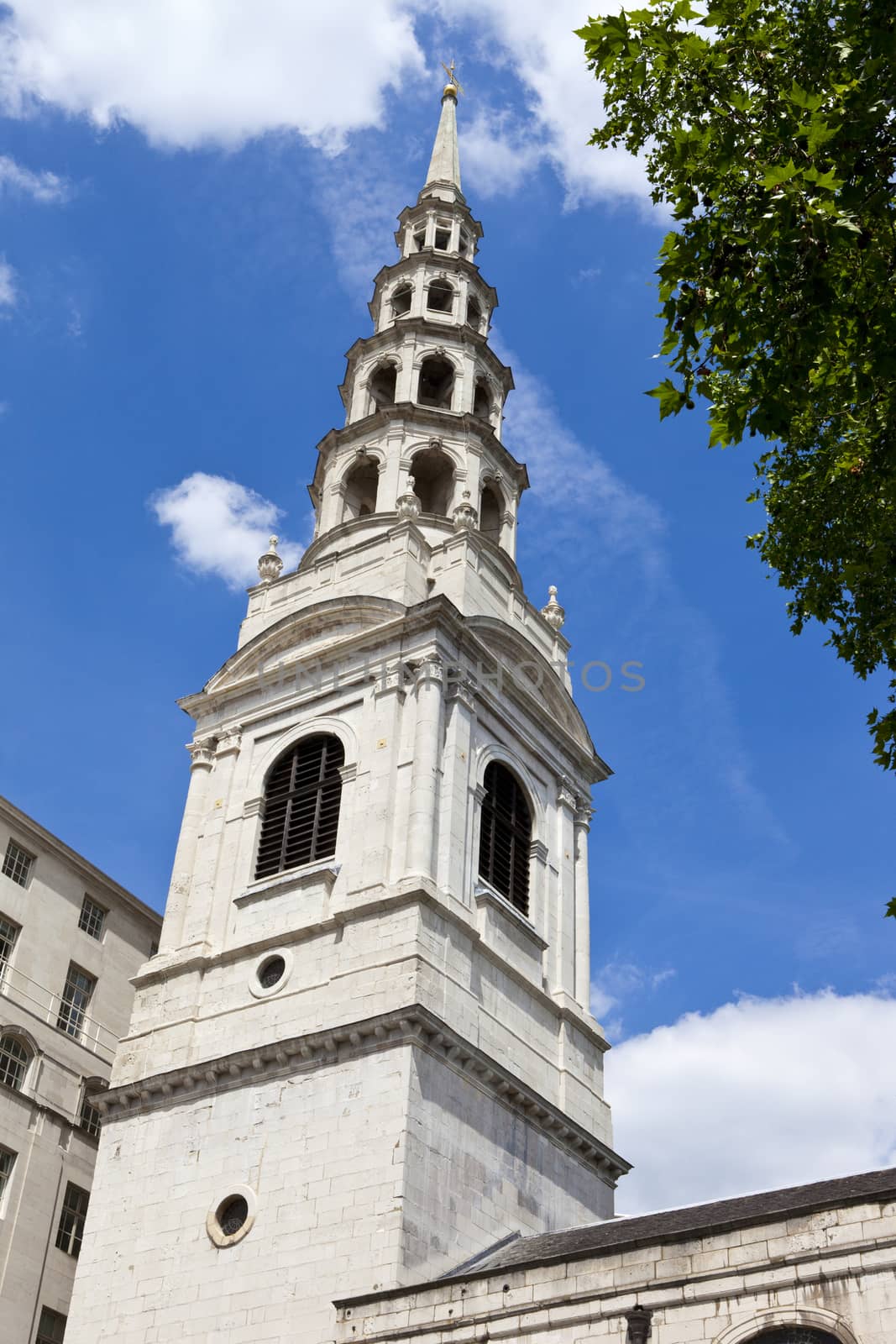 St. Bride's Church in London by chrisdorney