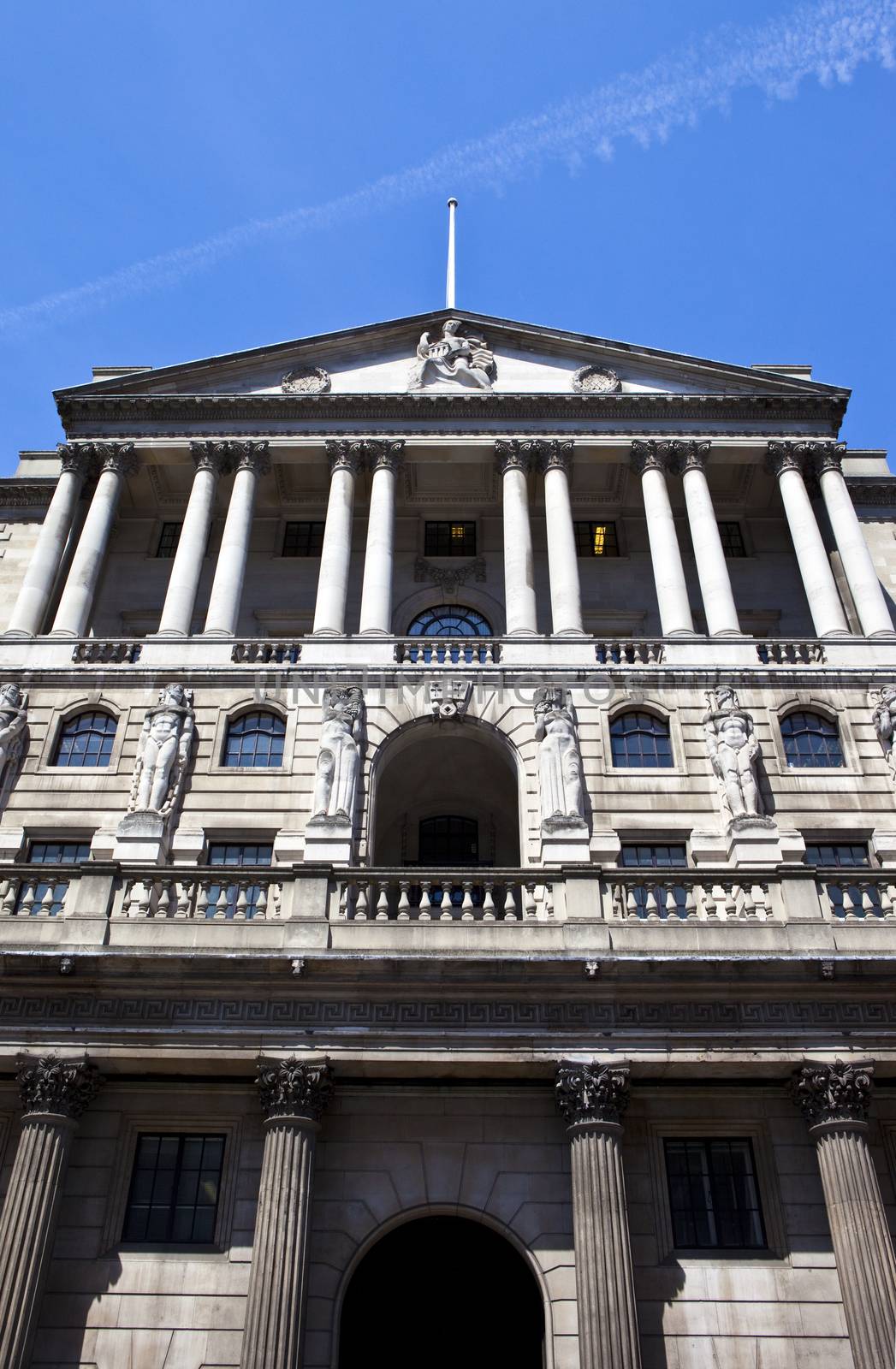 Bank of England in the City of London by chrisdorney