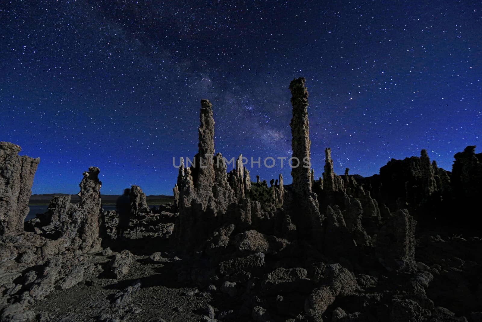 Art Landscape Image of the Tufas of Mono Lake by tobkatrina