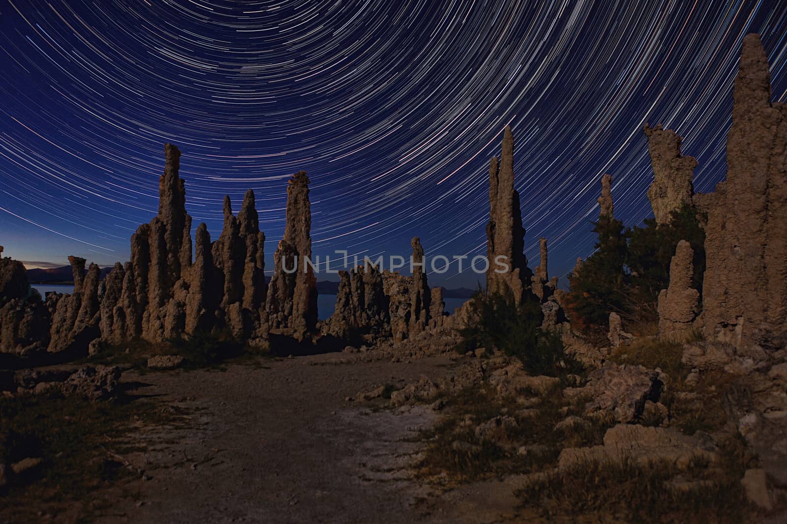 Beautiful Landscape Image of the Tufas of Mono Lake