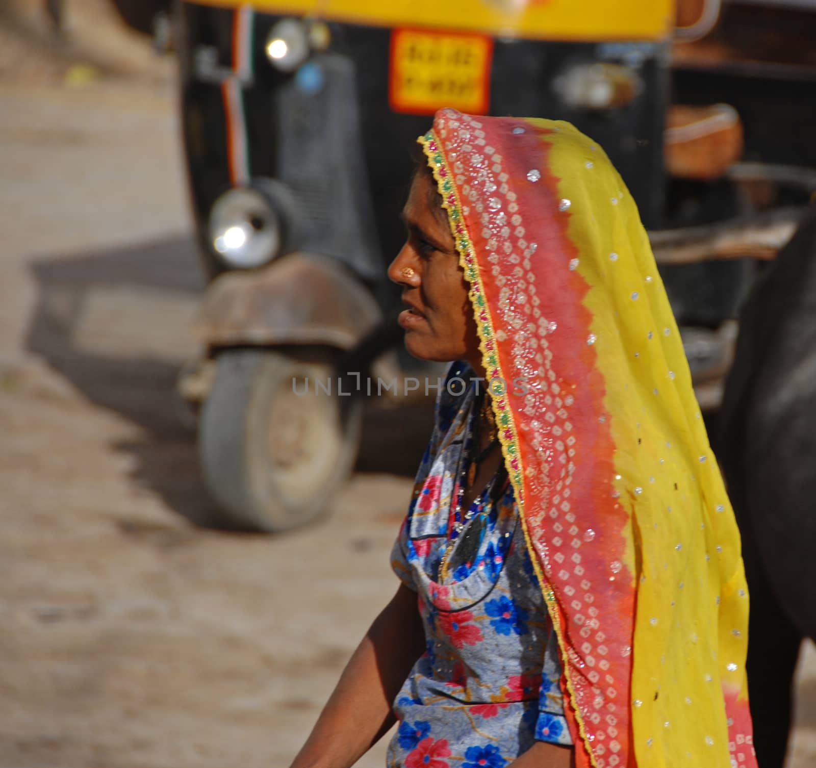 A woman on a street in Jaisalmer, India
01 Jan 2009
No model release
Editorial only
