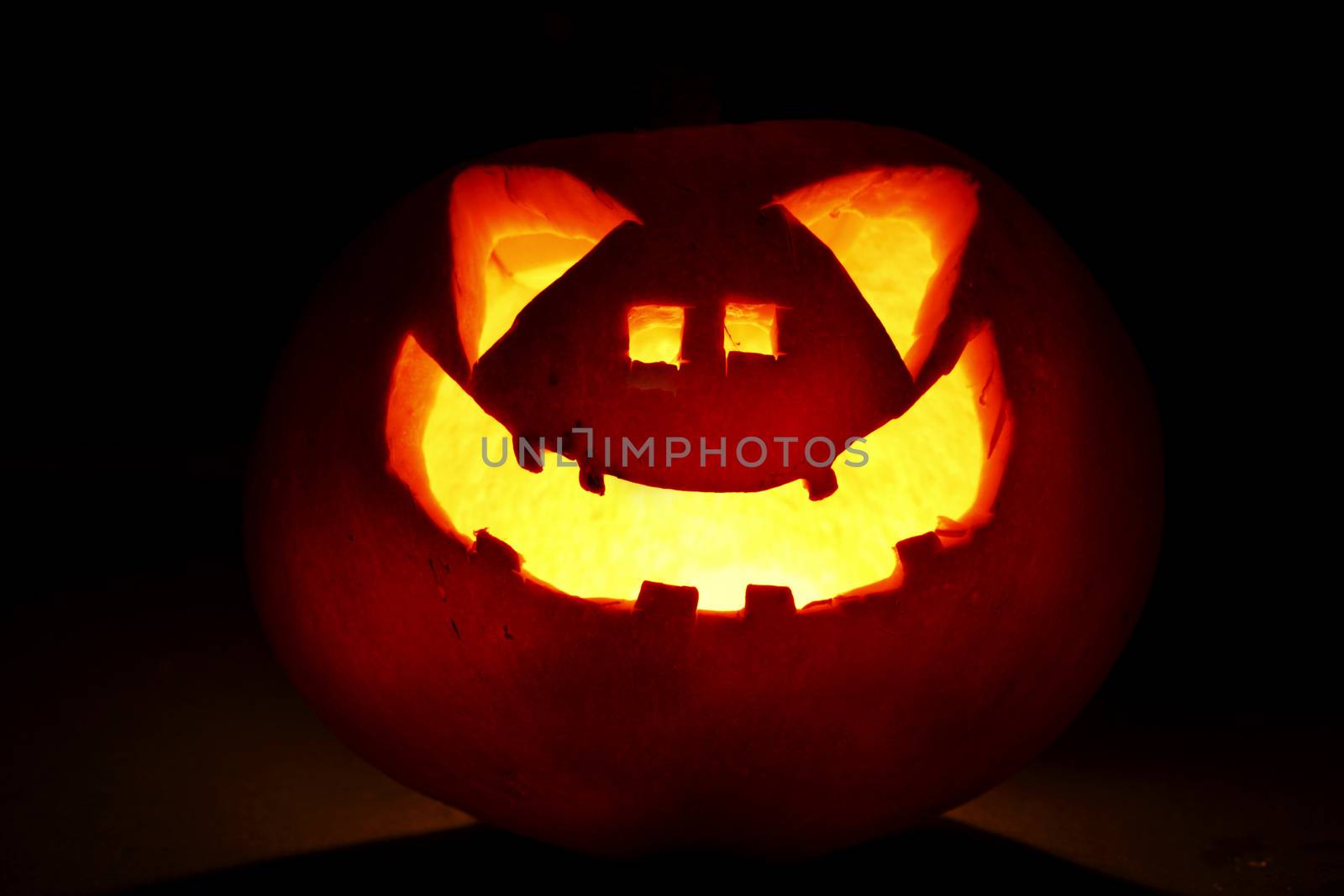 Halloween pumpkin head by Yellowj