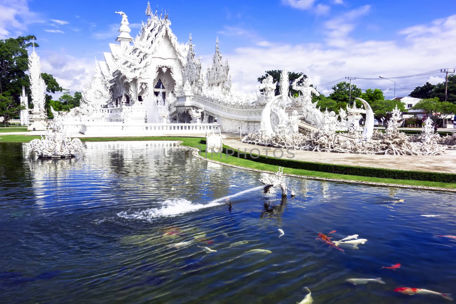 White Temple After Earthquake. by GNNick